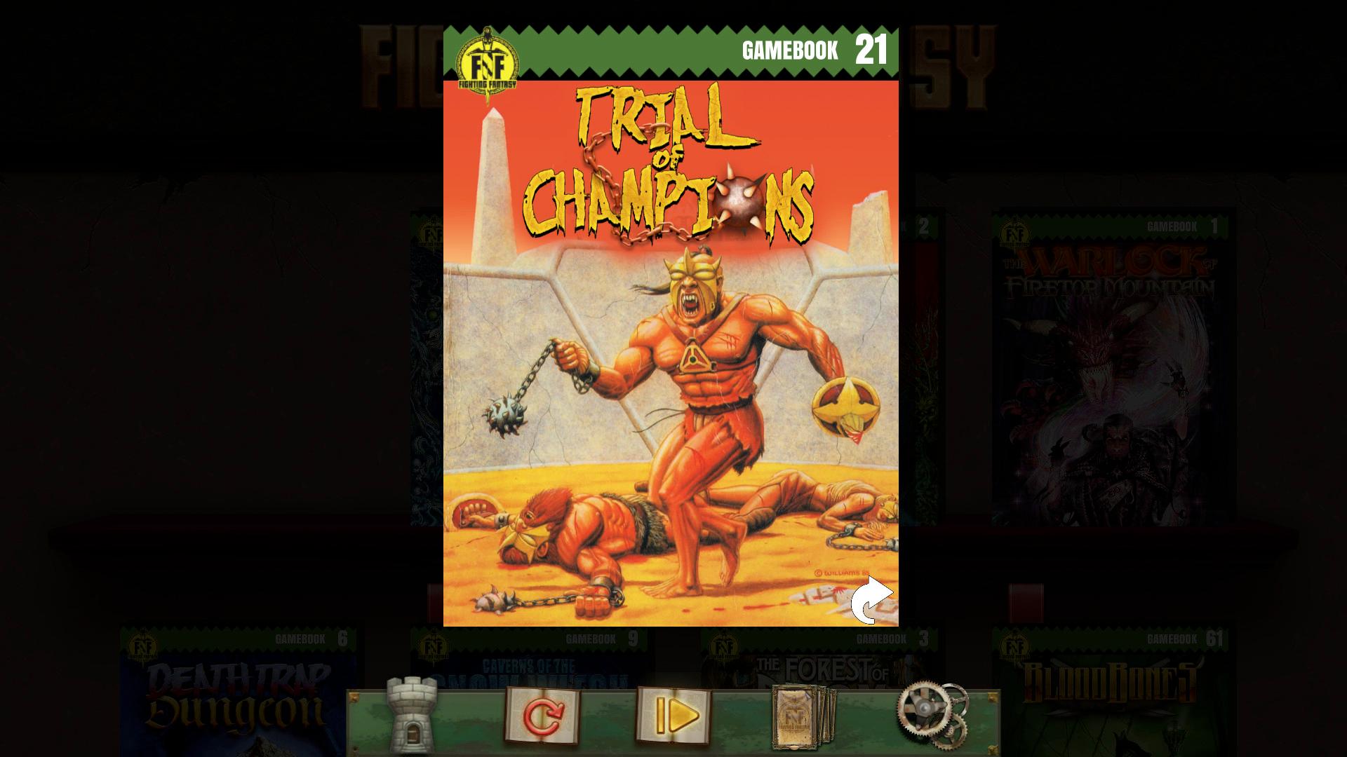 Trial of Champions (Fighting Fantasy Classics) image