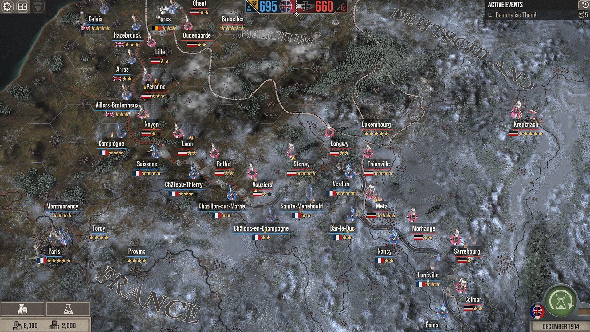 The Great War: Western Front Victory Edition screenshot 6