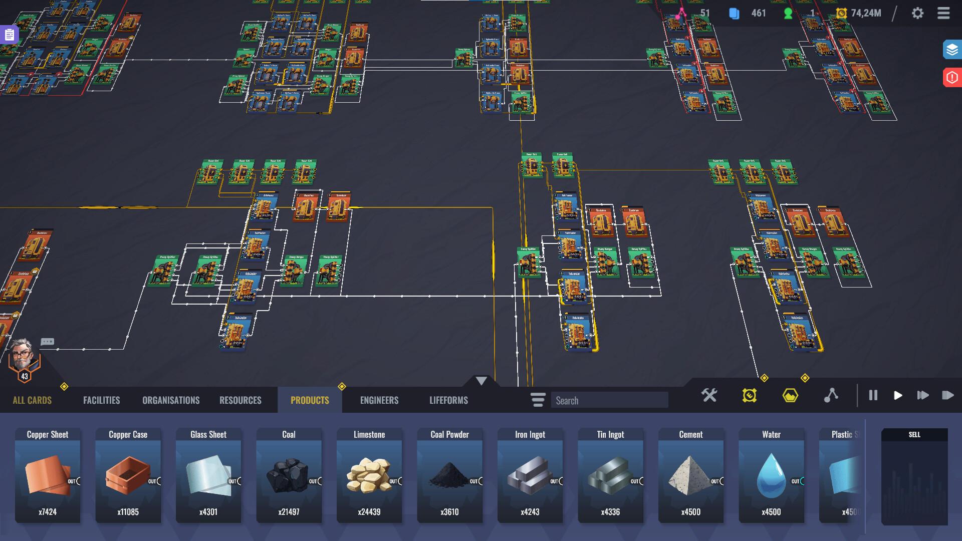 Factory Planner screenshot 1