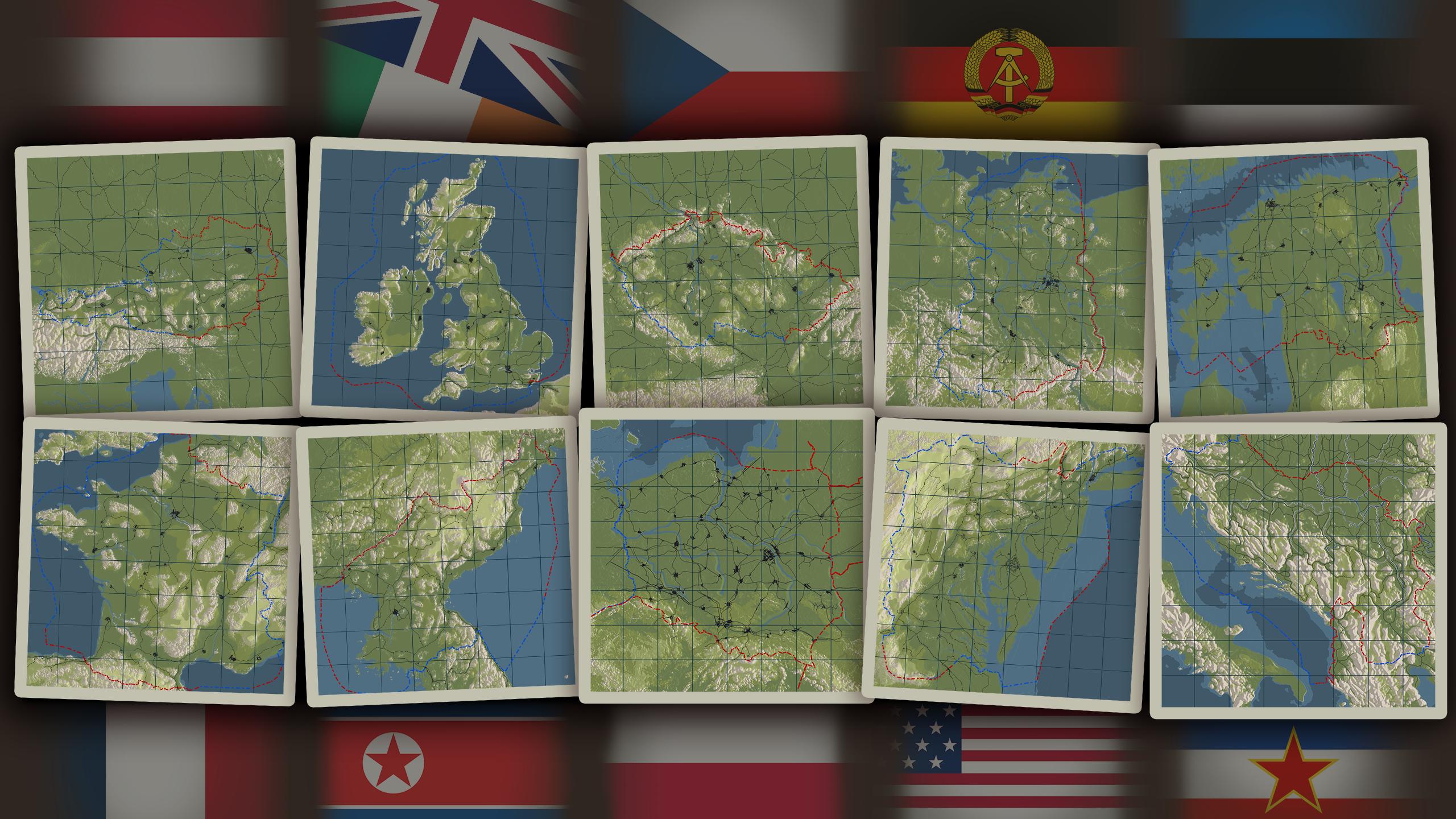 Workers & Resources: Soviet Republic - World Maps screenshot 0