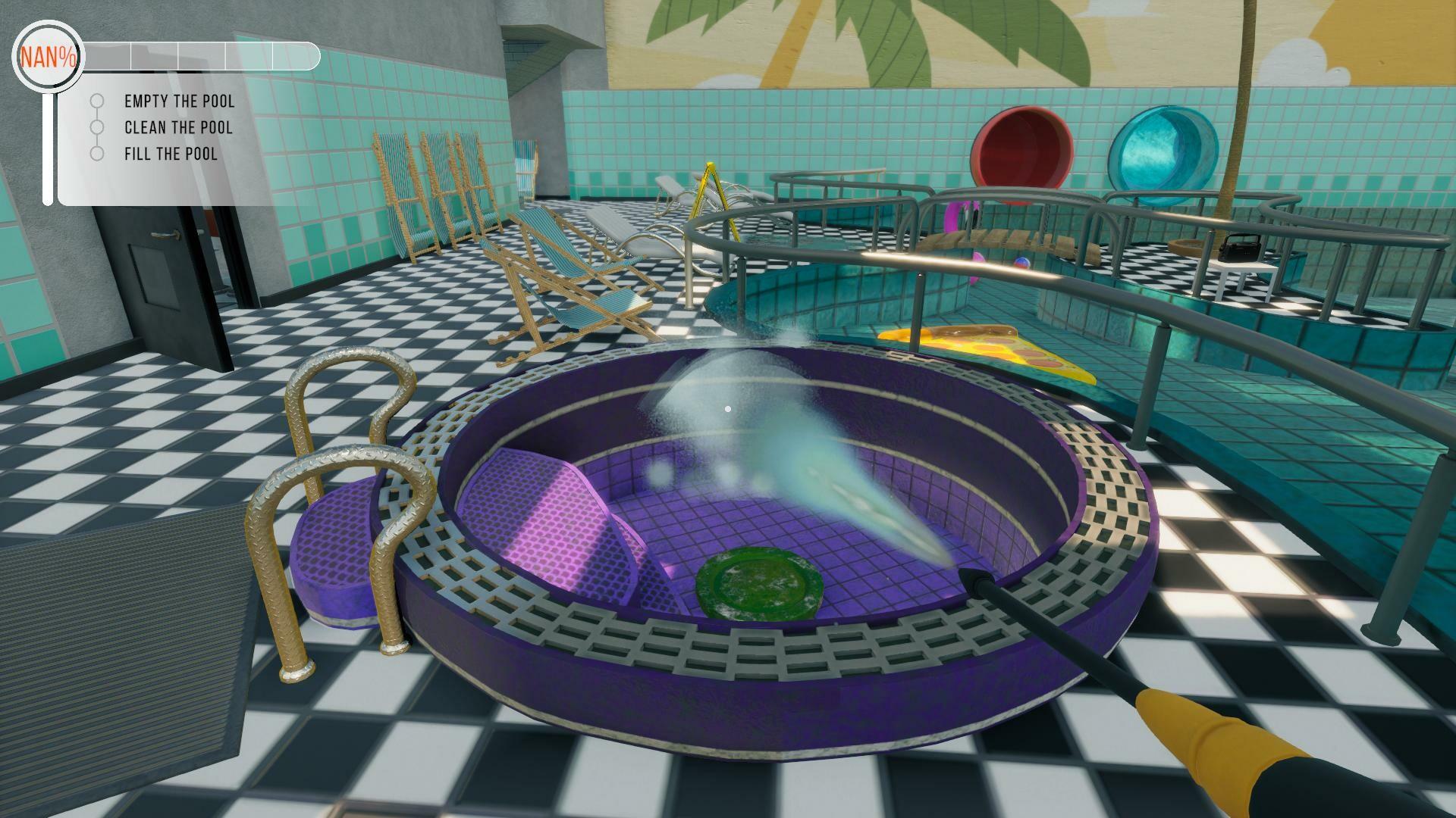 Pool Cleaning Simulator screenshot 1