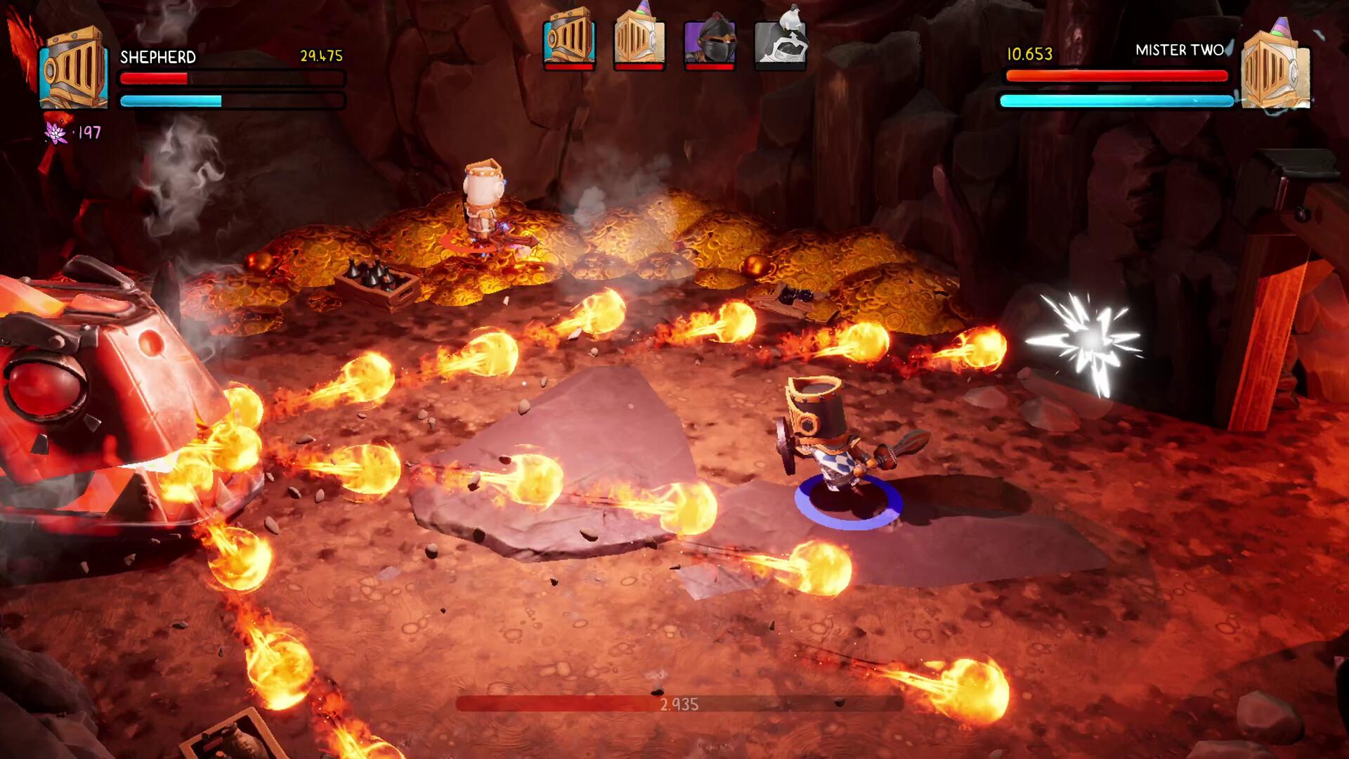 Big Helmet Heroes screenshot 1