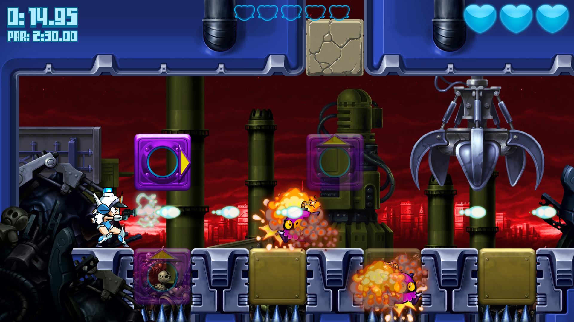Mighty Switch Force! Hyper Drive Edition screenshot 0