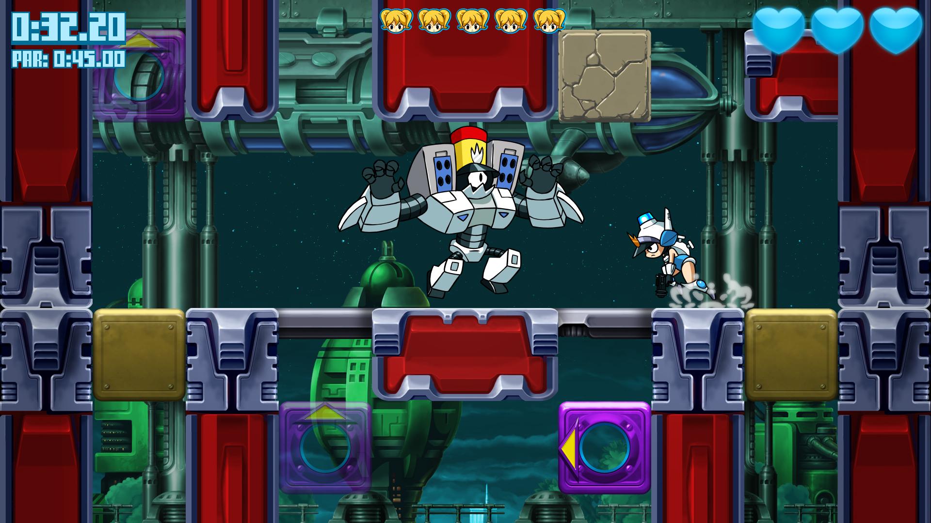 Mighty Switch Force! Hyper Drive Edition screenshot 3