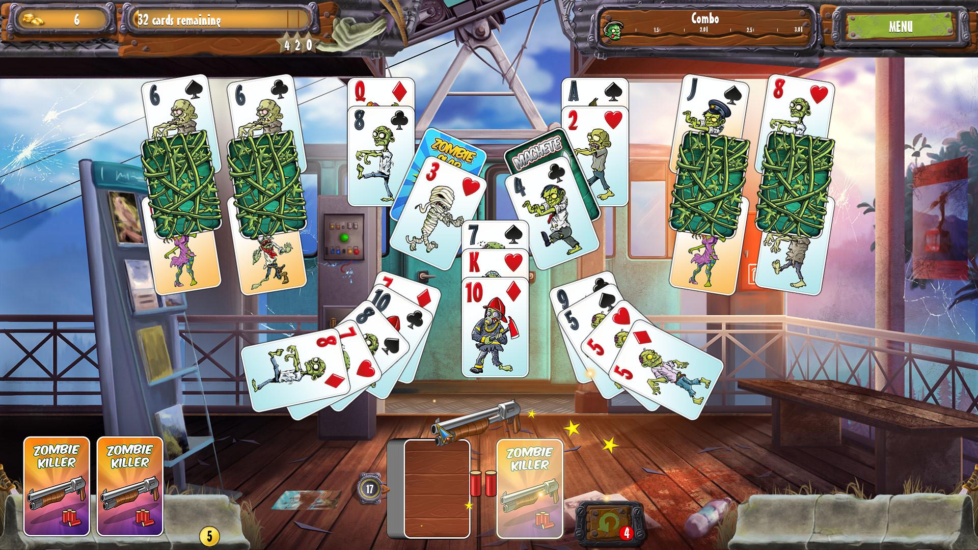 Zombie Solitaire 2 Chapter 2 screenshot 7