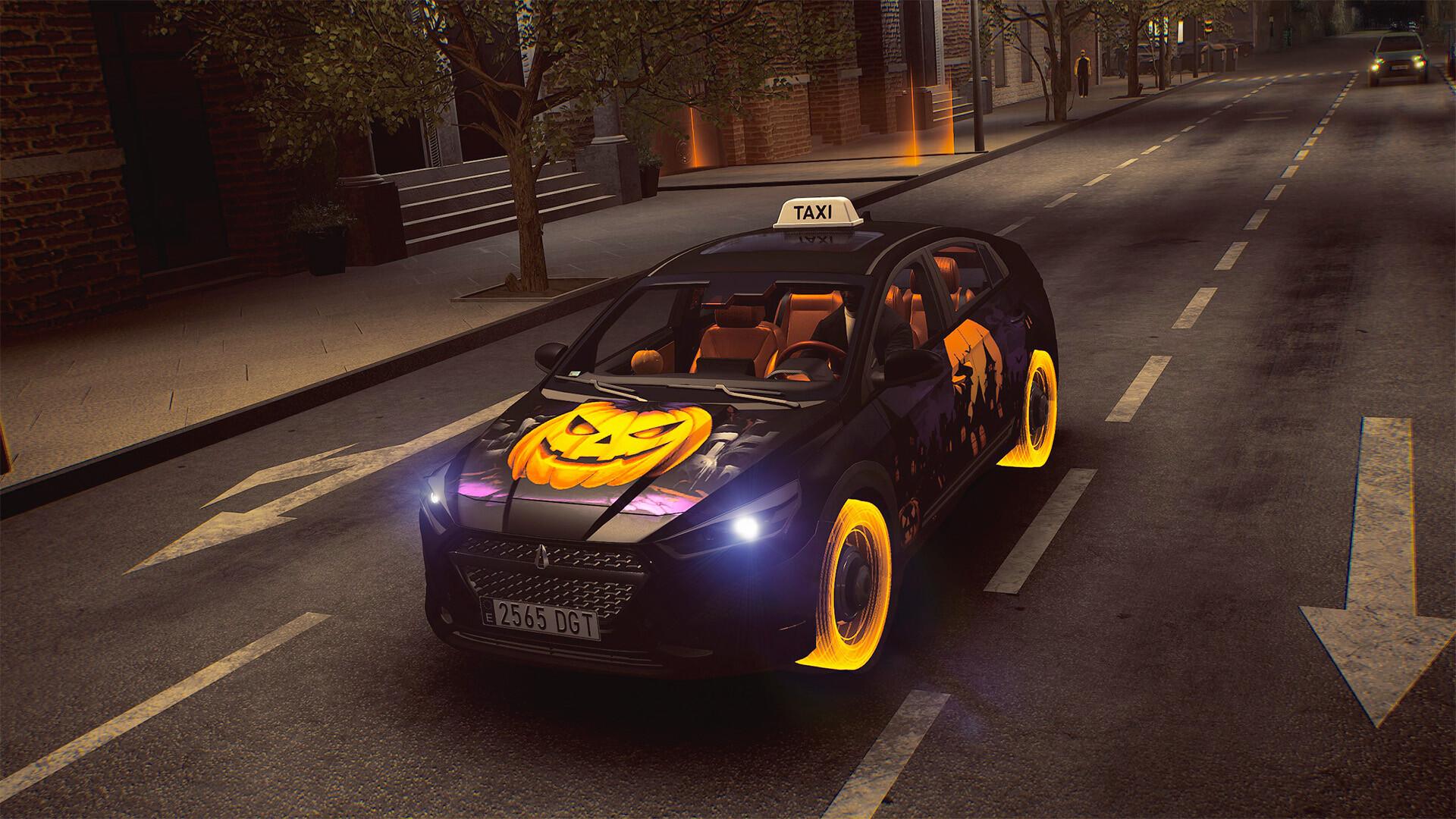 Taxi Life: A City Driving Simulator - Halloween Cosmetic Pack screenshot 0