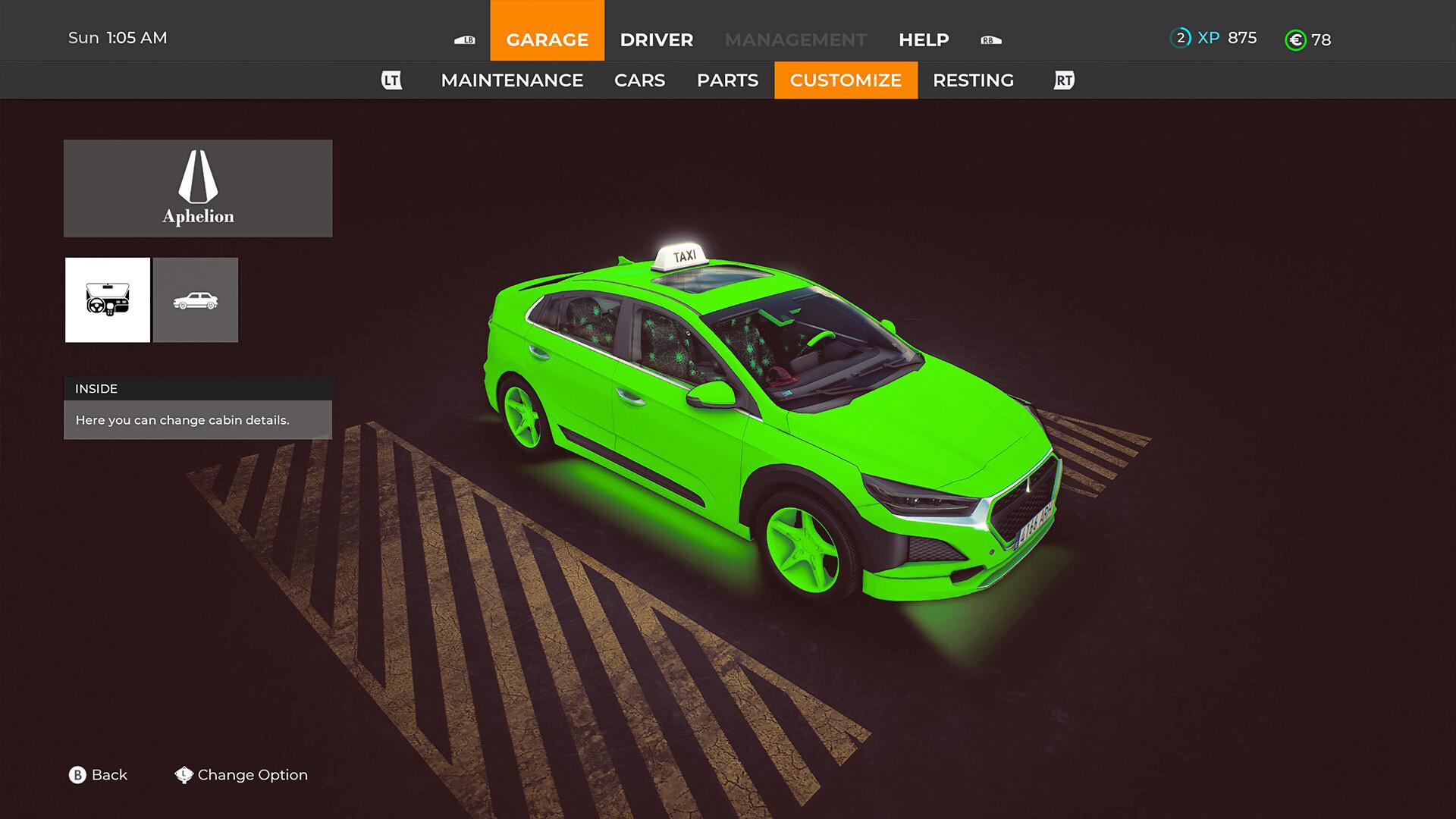 Taxi Life: A City Driving Simulator - Halloween Cosmetic Pack screenshot 2