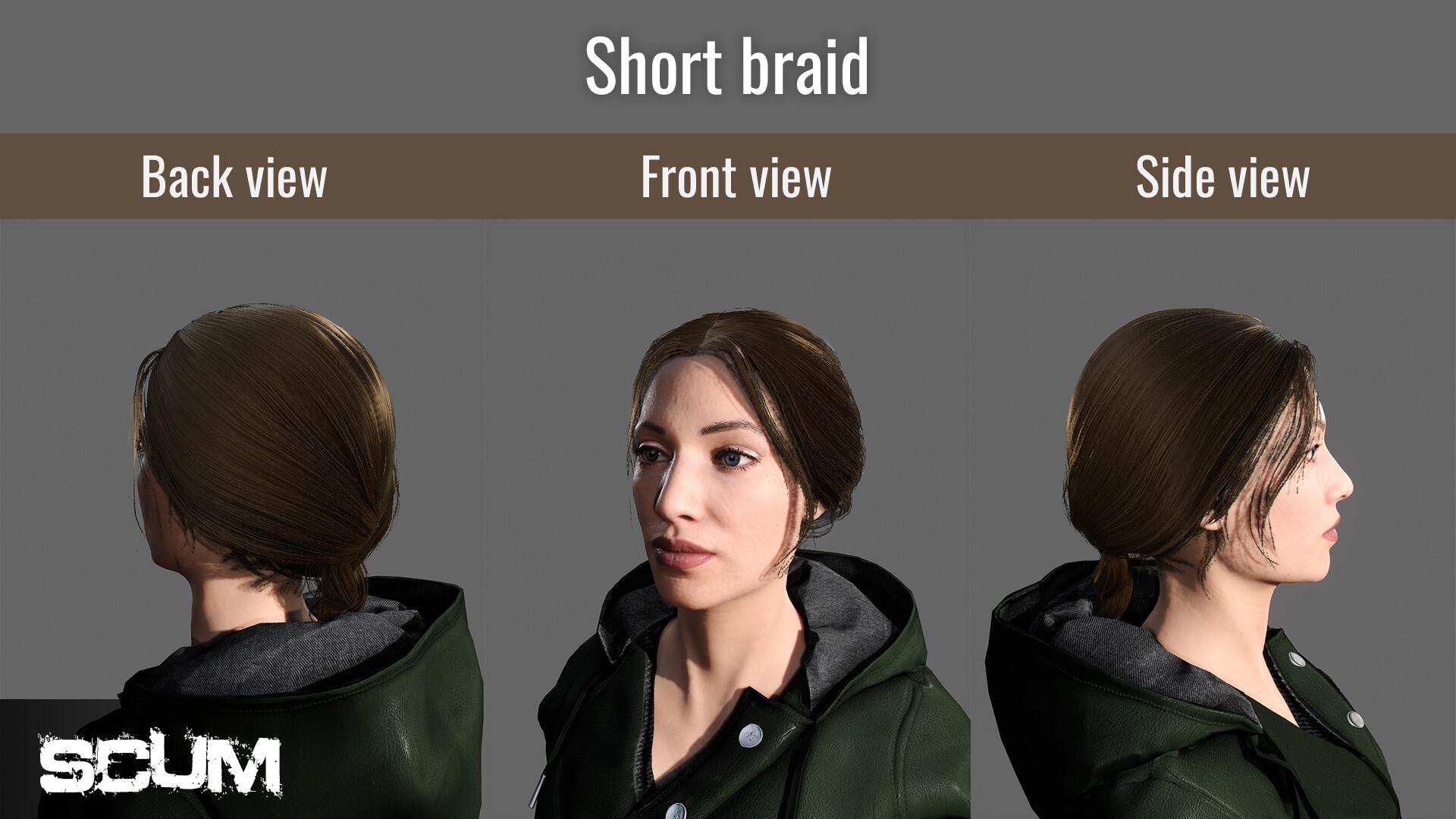 SCUM Female Hair Pack screenshot 11