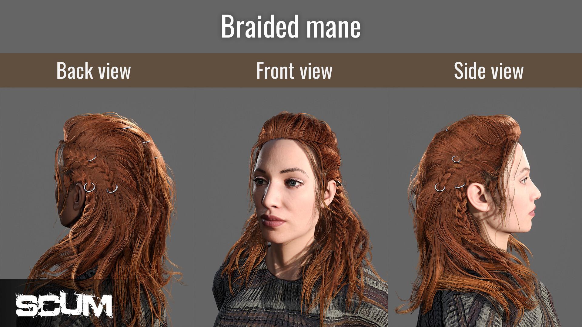 SCUM Female Hair Pack screenshot 13