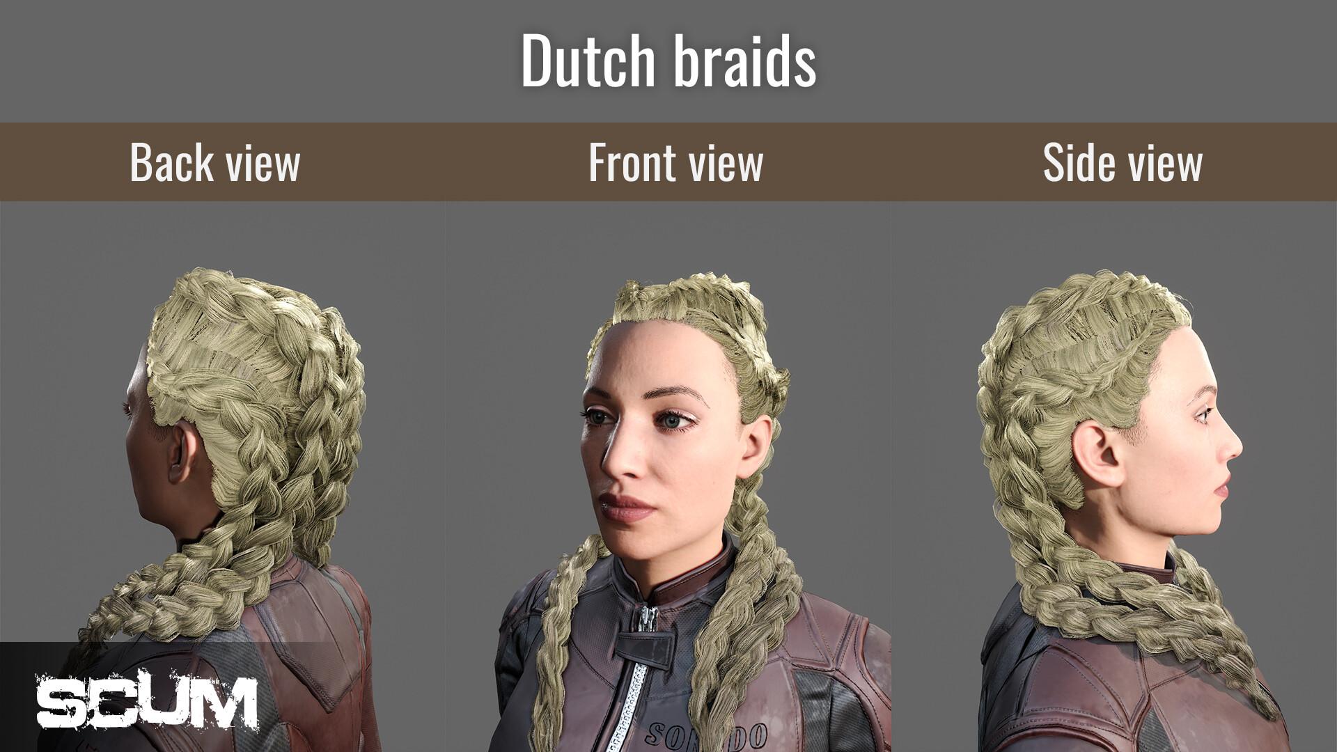 SCUM Female Hair Pack screenshot 3