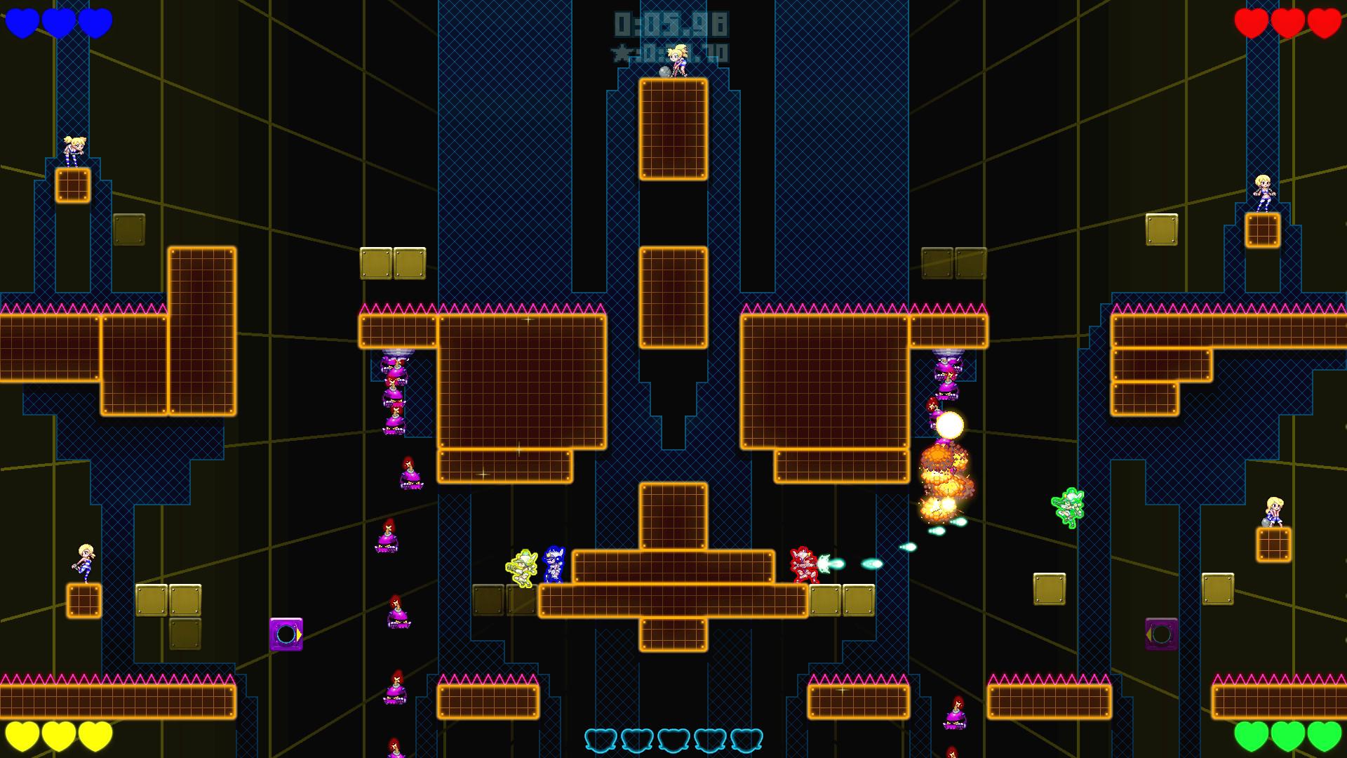 Mighty Switch Force! Academy screenshot 1