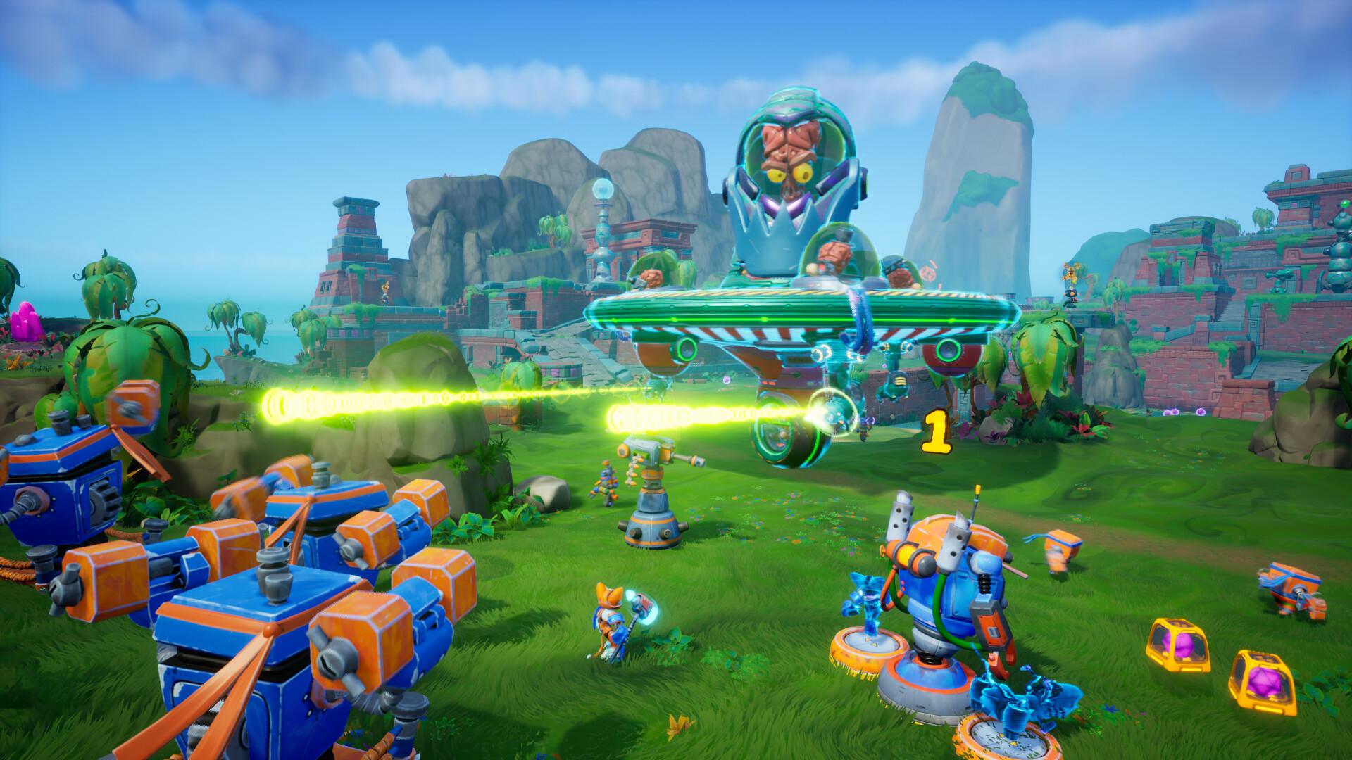 Chip ‘n Clawz vs. The Brainioids screenshot 1