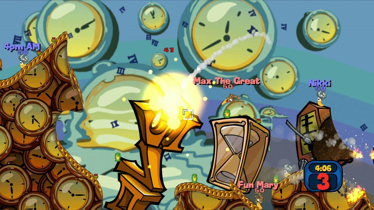 Worms Reloaded - Time Attack Pack screenshot 1