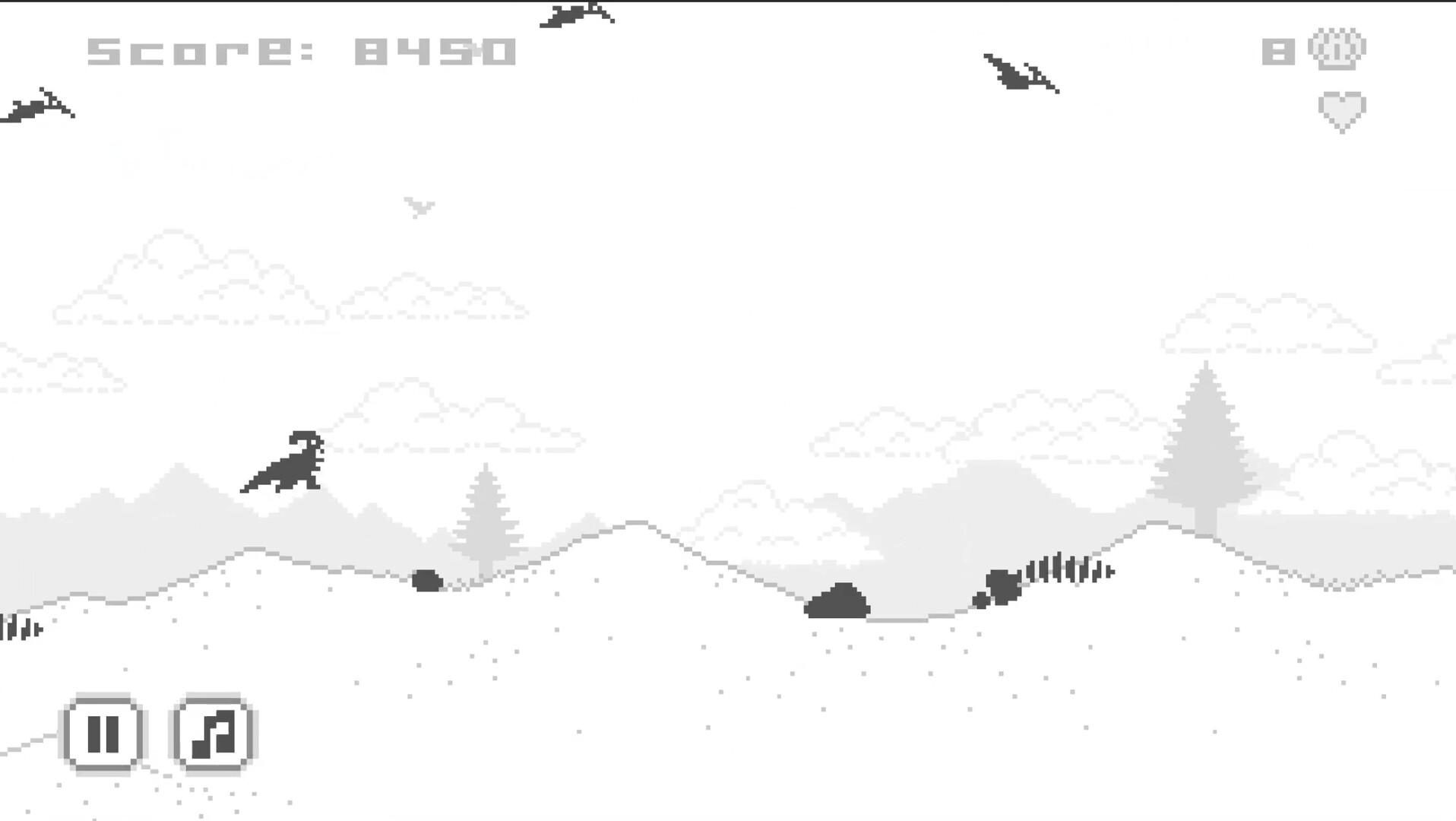 Dino Jump Deluxe screenshot 1