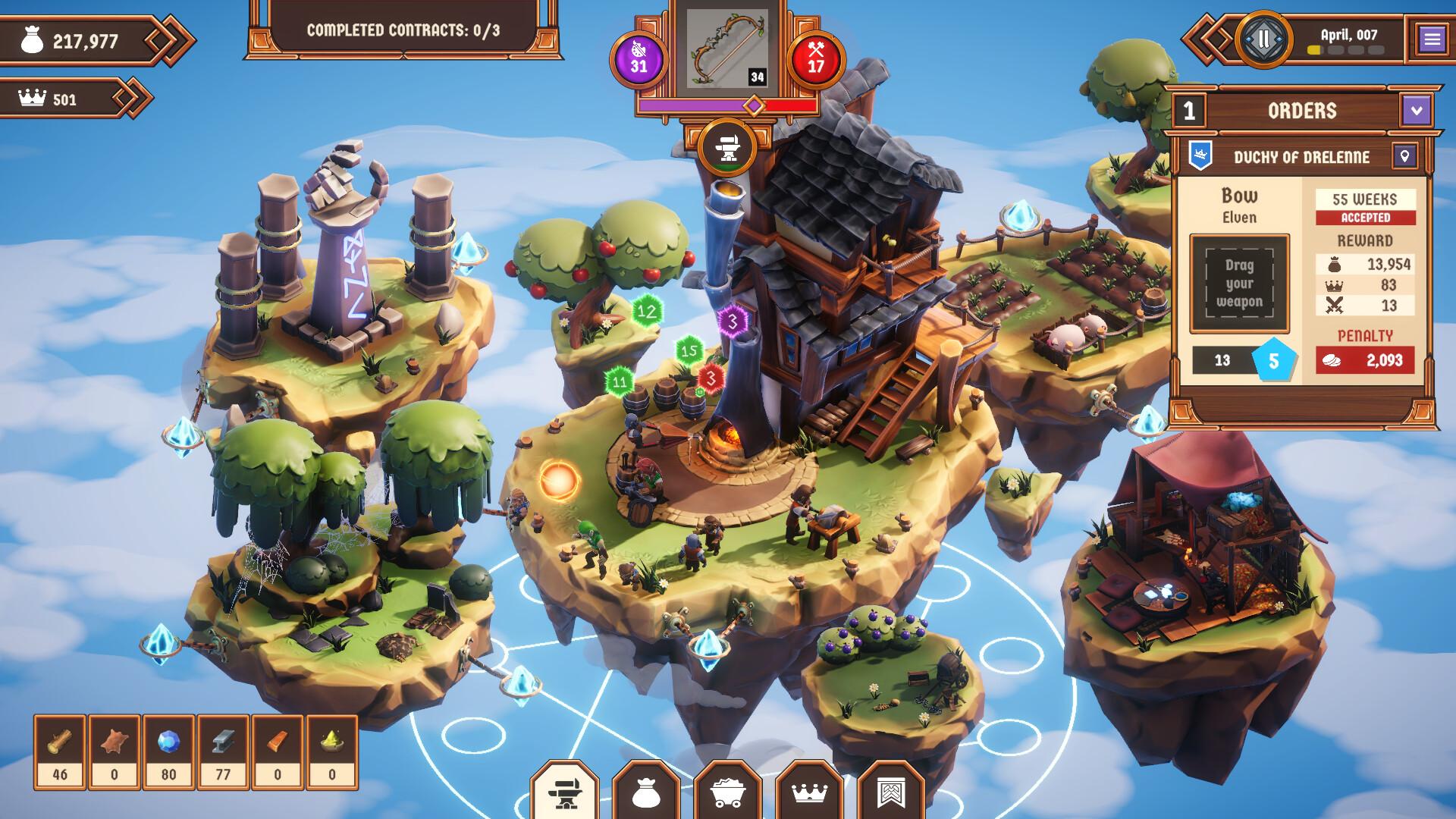 Magic Forge Tycoon screenshot 0