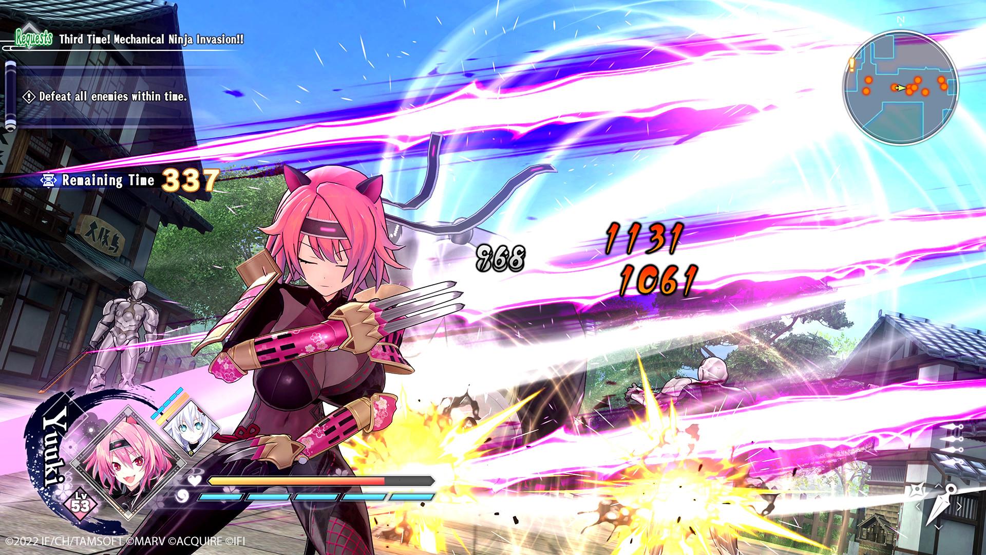 Neptunia x SENRAN KAGURA: Ninja Wars screenshot 14