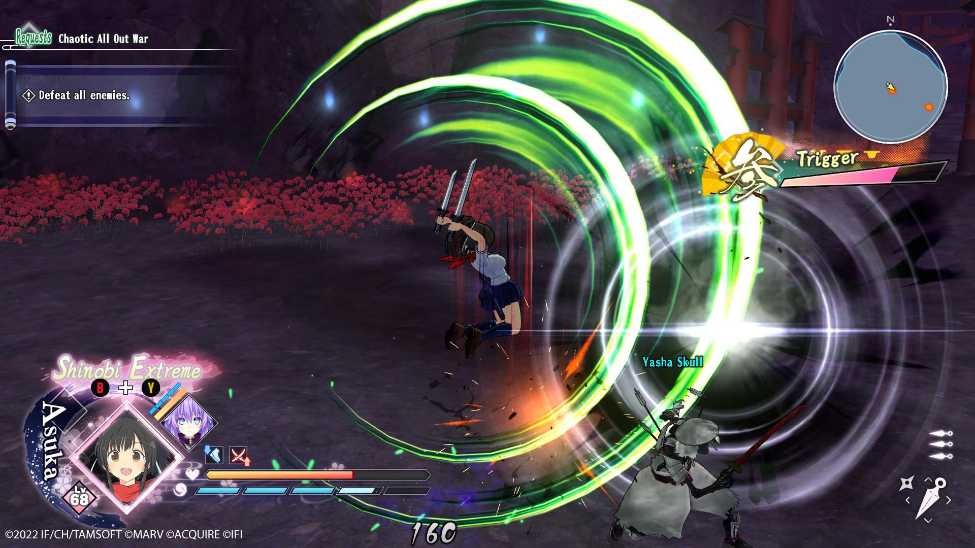 Neptunia x SENRAN KAGURA: Ninja Wars screenshot 20