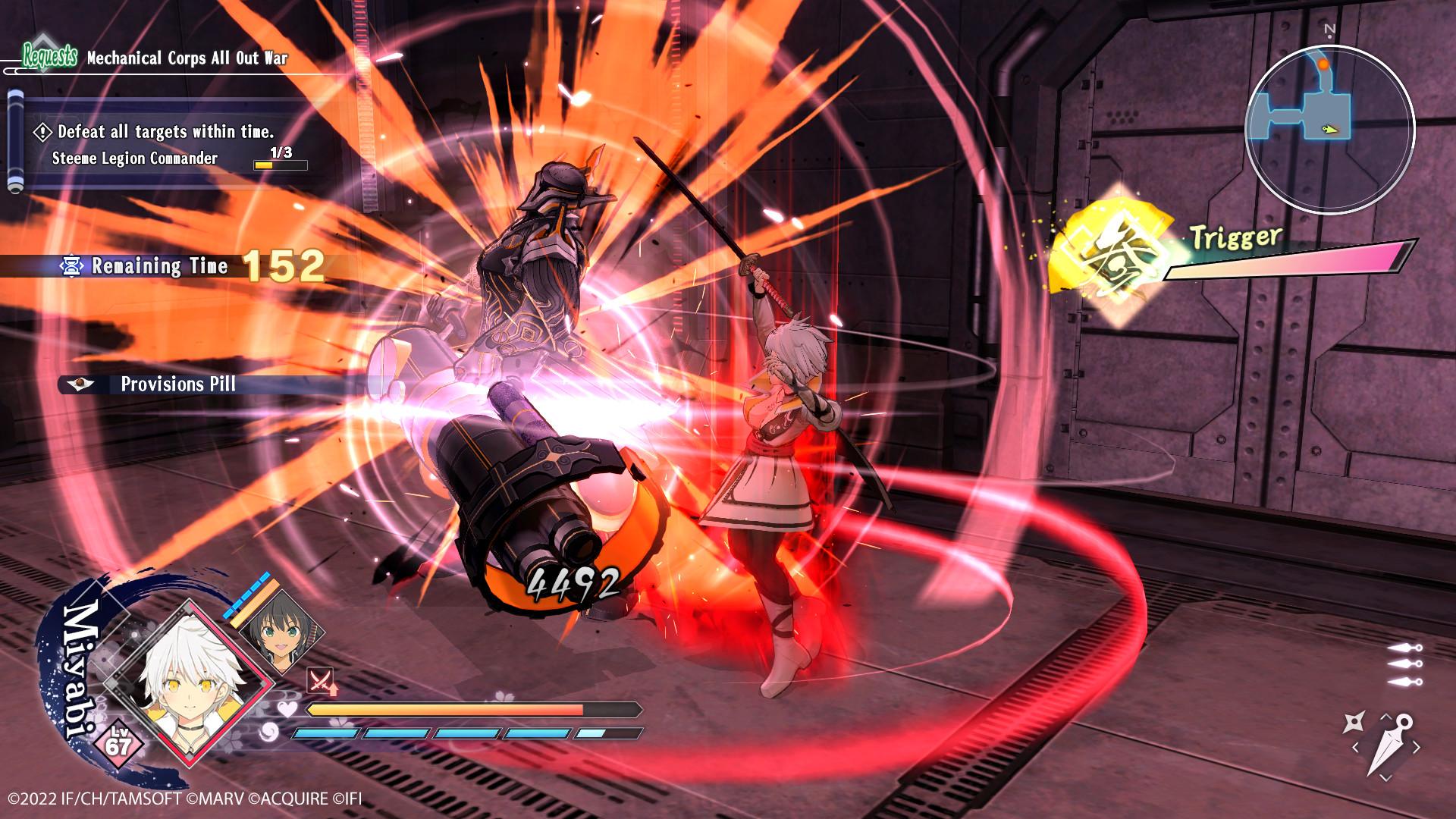 Neptunia x SENRAN KAGURA: Ninja Wars screenshot 26