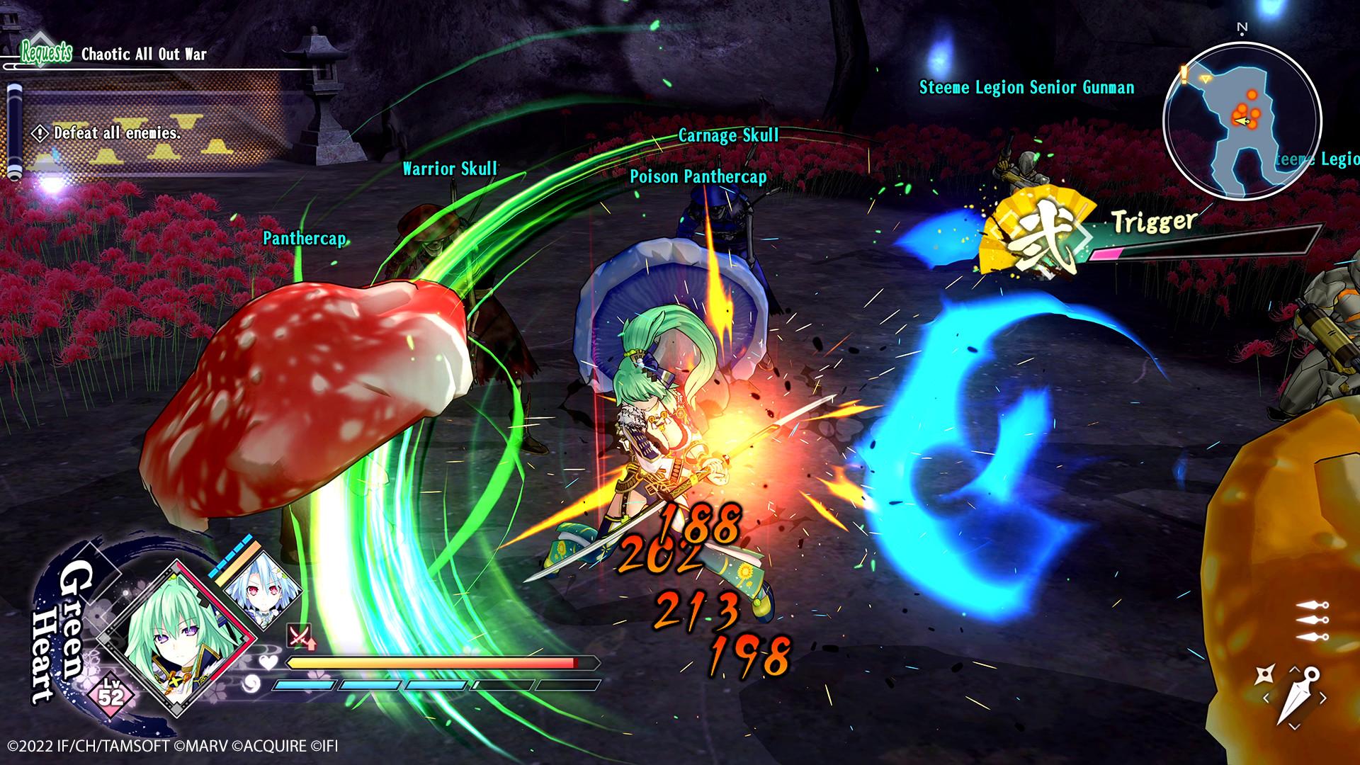 Neptunia x SENRAN KAGURA: Ninja Wars screenshot 30