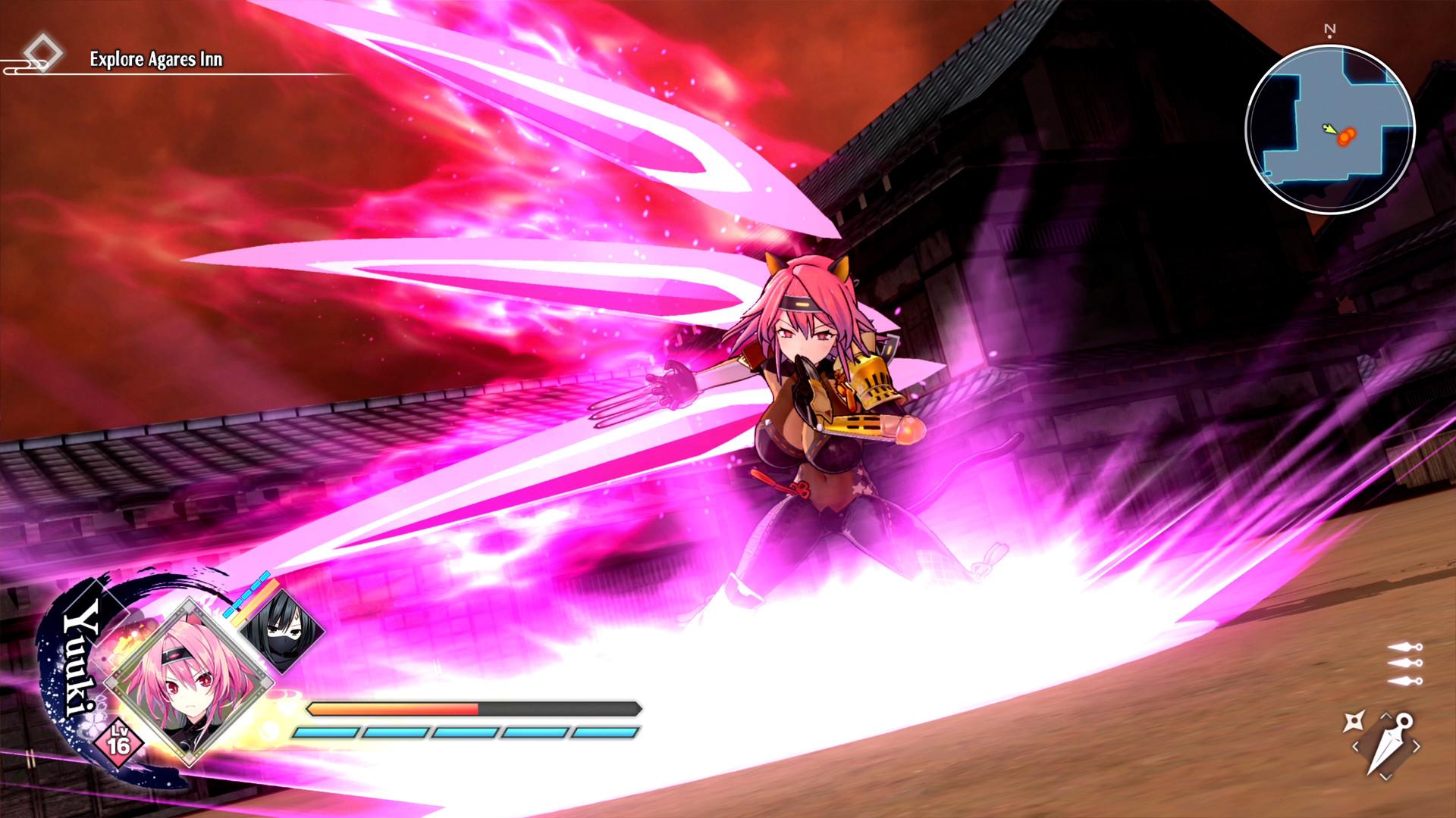 Neptunia x SENRAN KAGURA: Ninja Wars screenshot 4