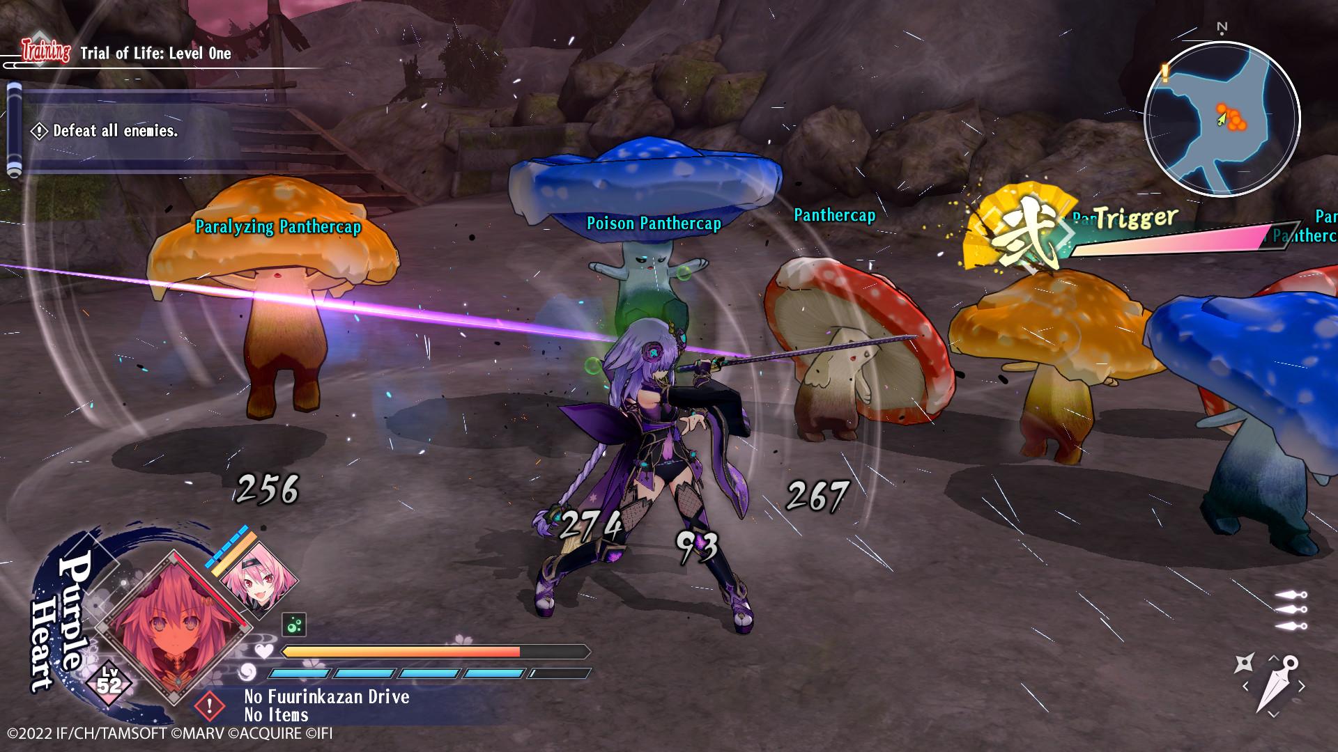 Neptunia x SENRAN KAGURA: Ninja Wars screenshot 9