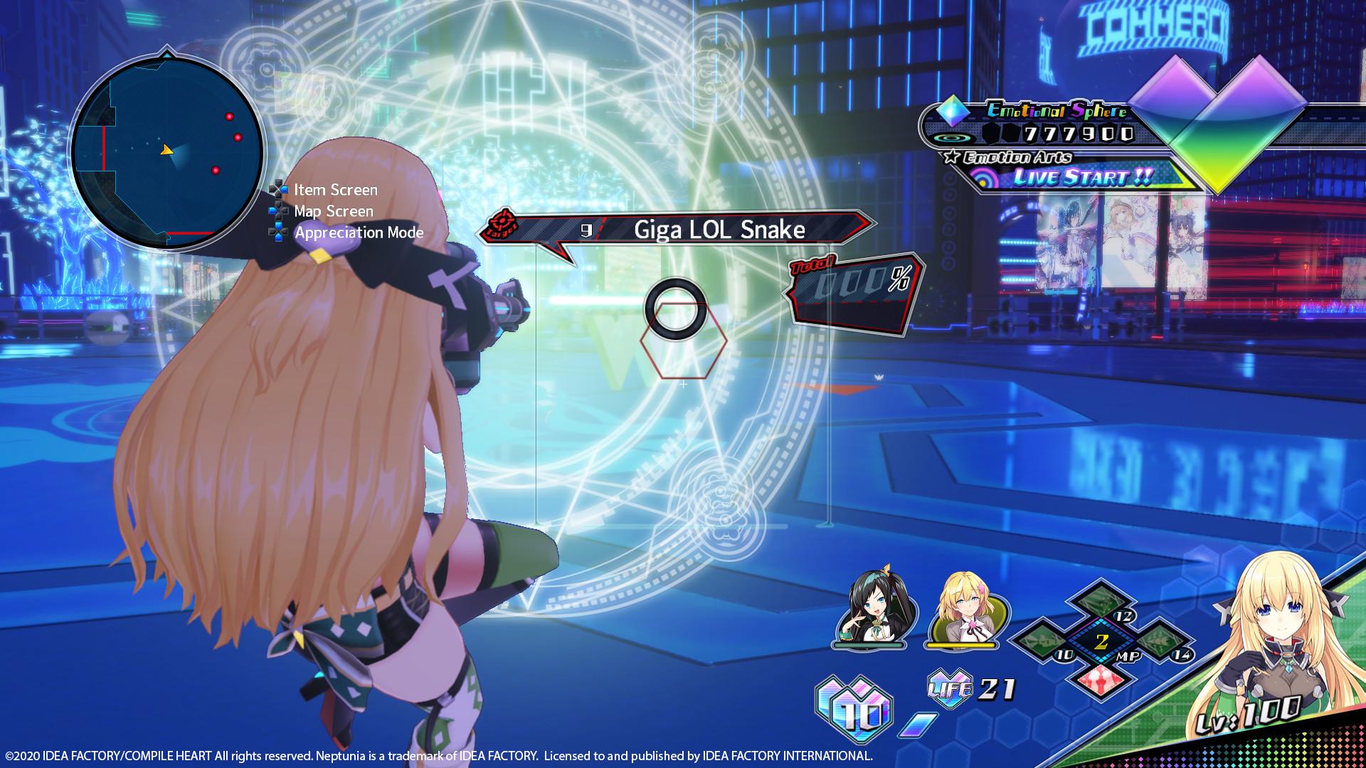 Neptunia Virtual Stars screenshot 4