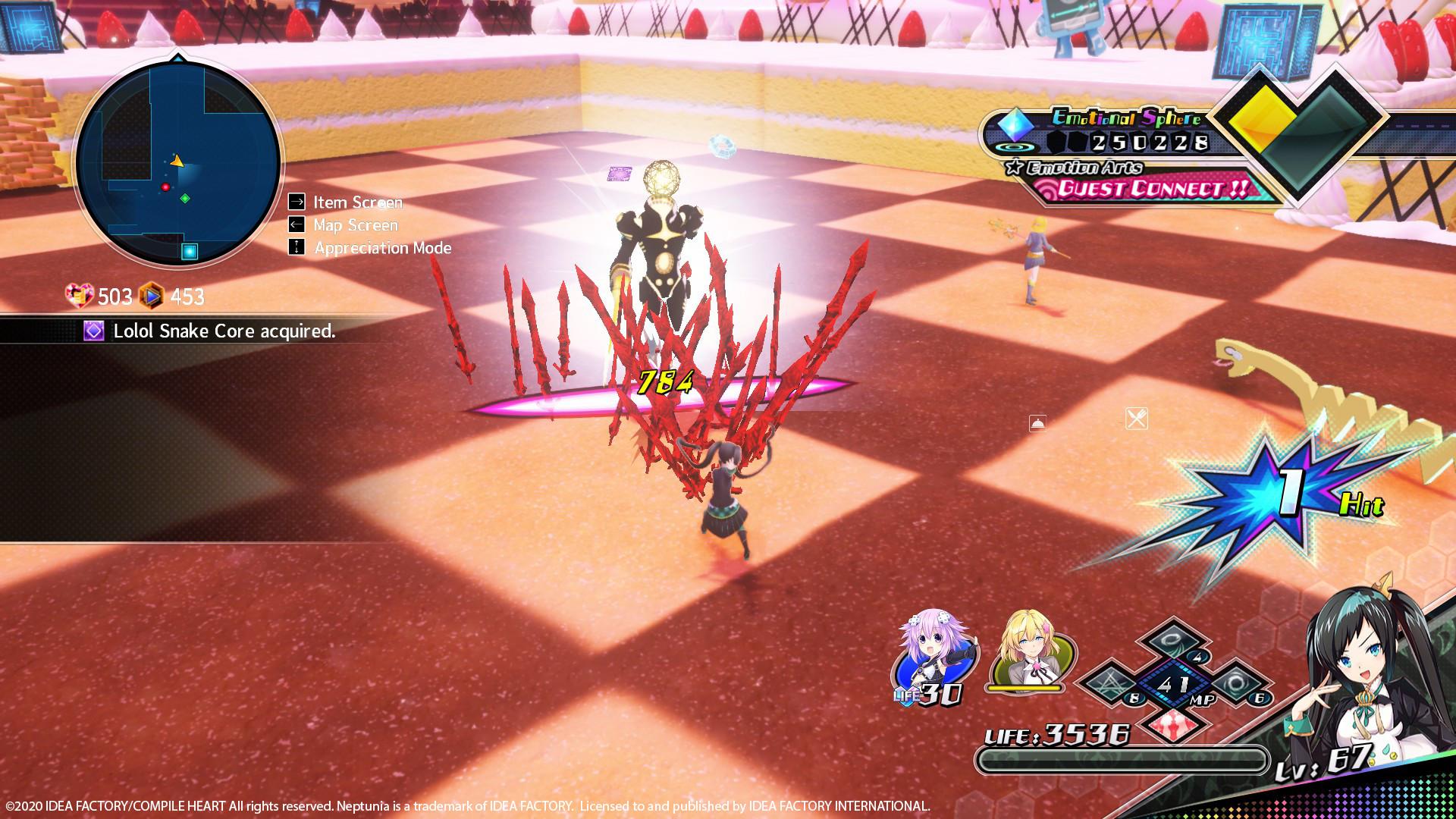 Neptunia Virtual Stars screenshot 5