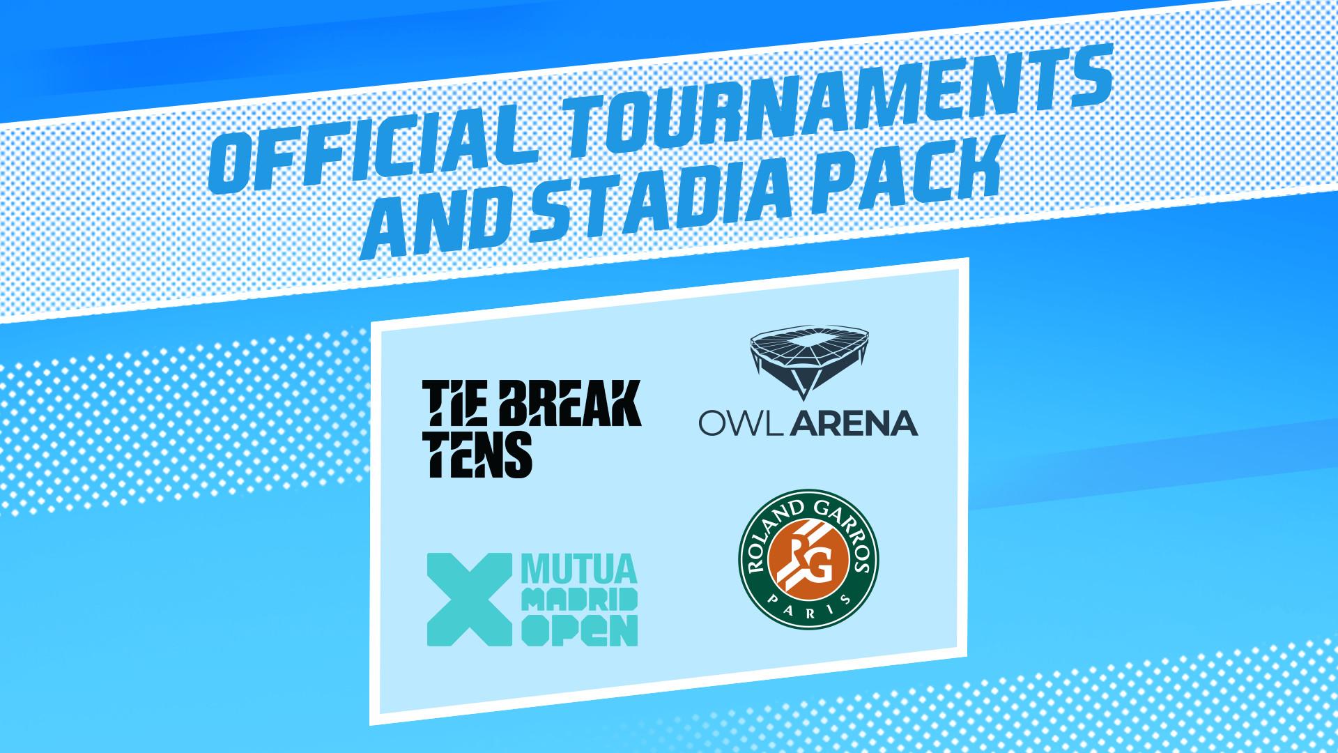 Tennis World Tour 2 Official Tournaments and Stadia Pack image
