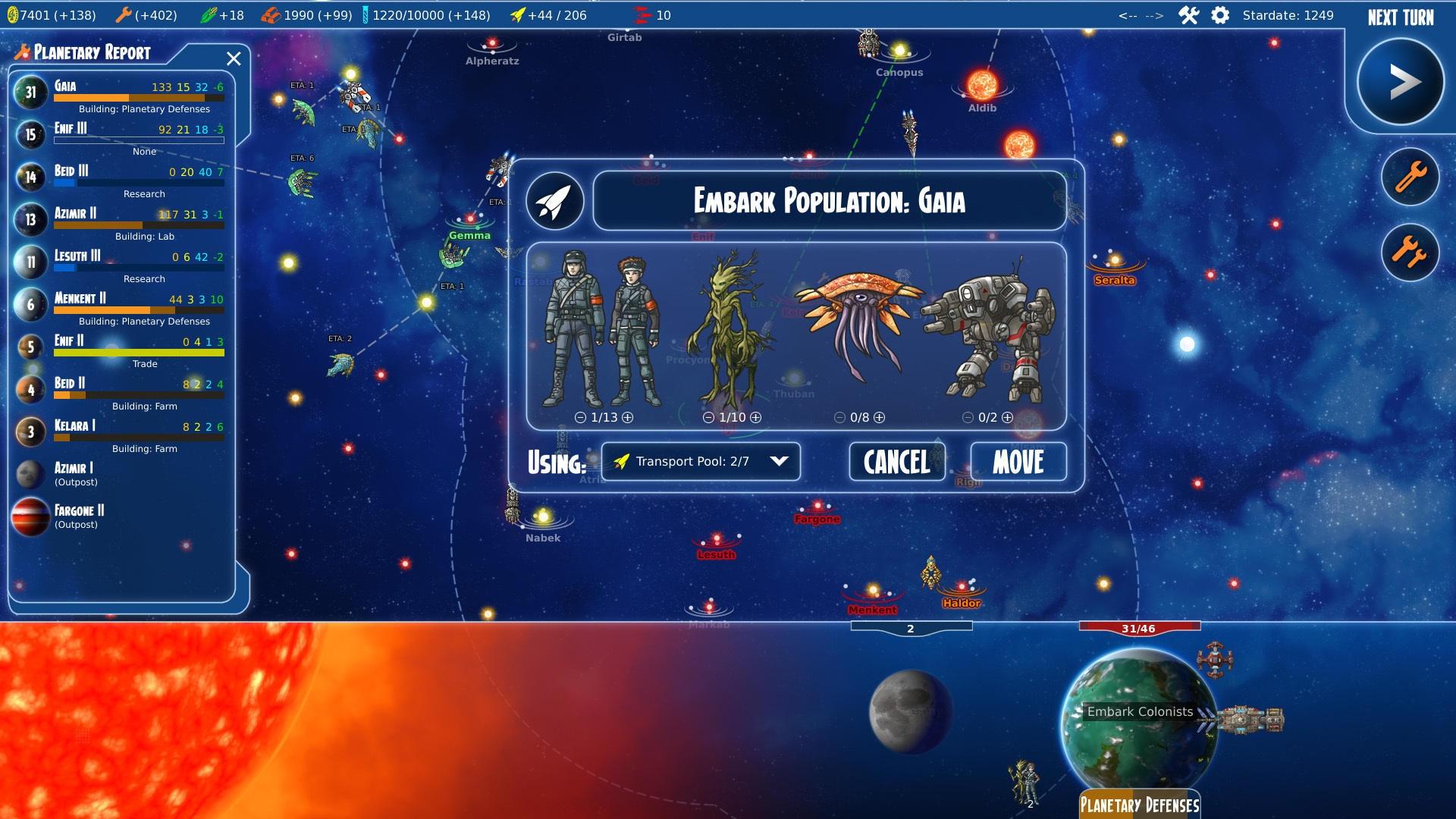 Stars in Shadow screenshot 2