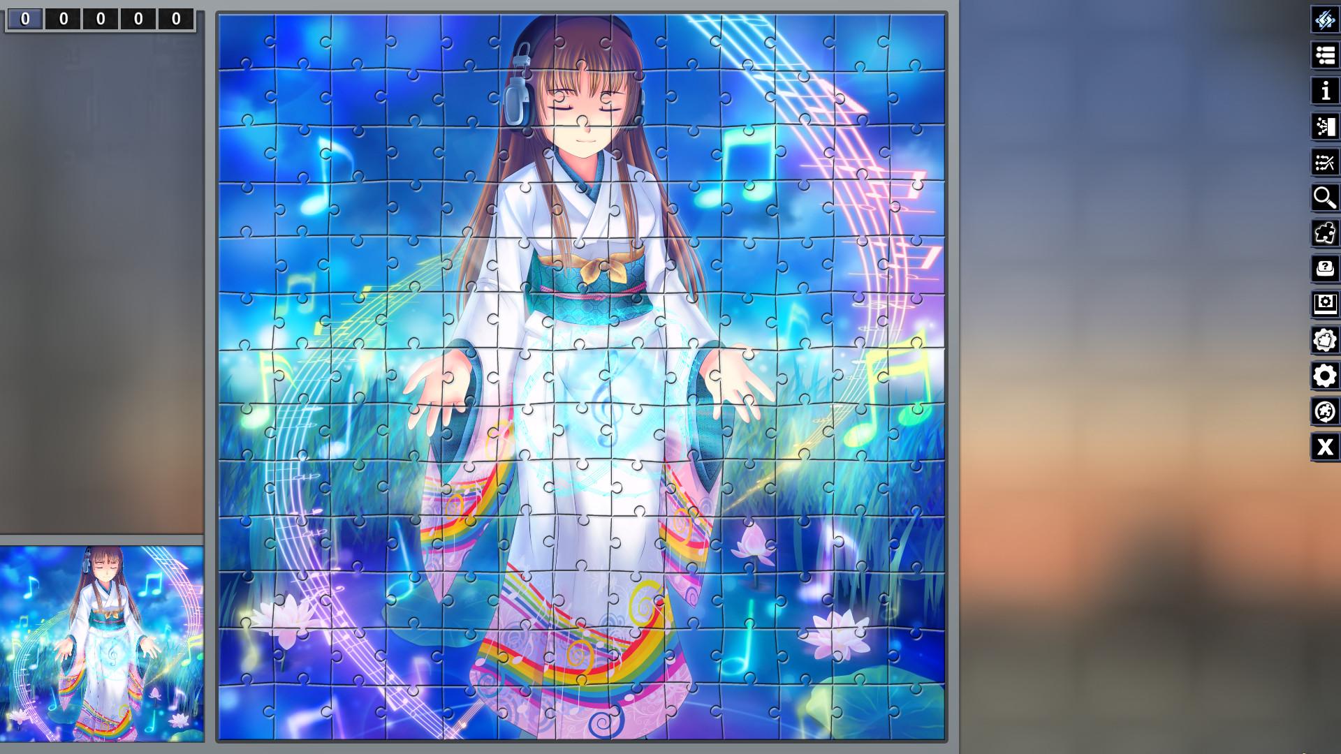 Pixel Puzzles Illustrations & Anime - Jigsaw Pack: Musix screenshot 1