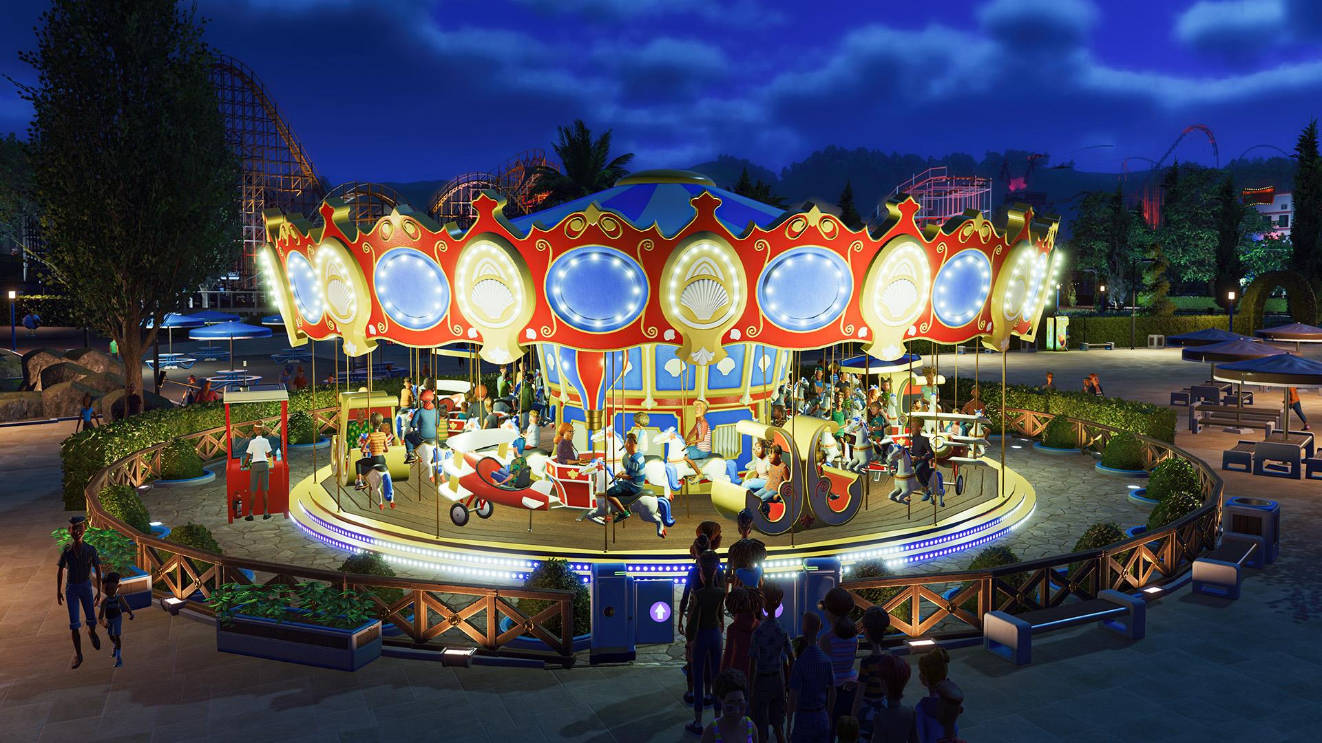 Planet Coaster 2: Vintage Funfair Ride Pack image