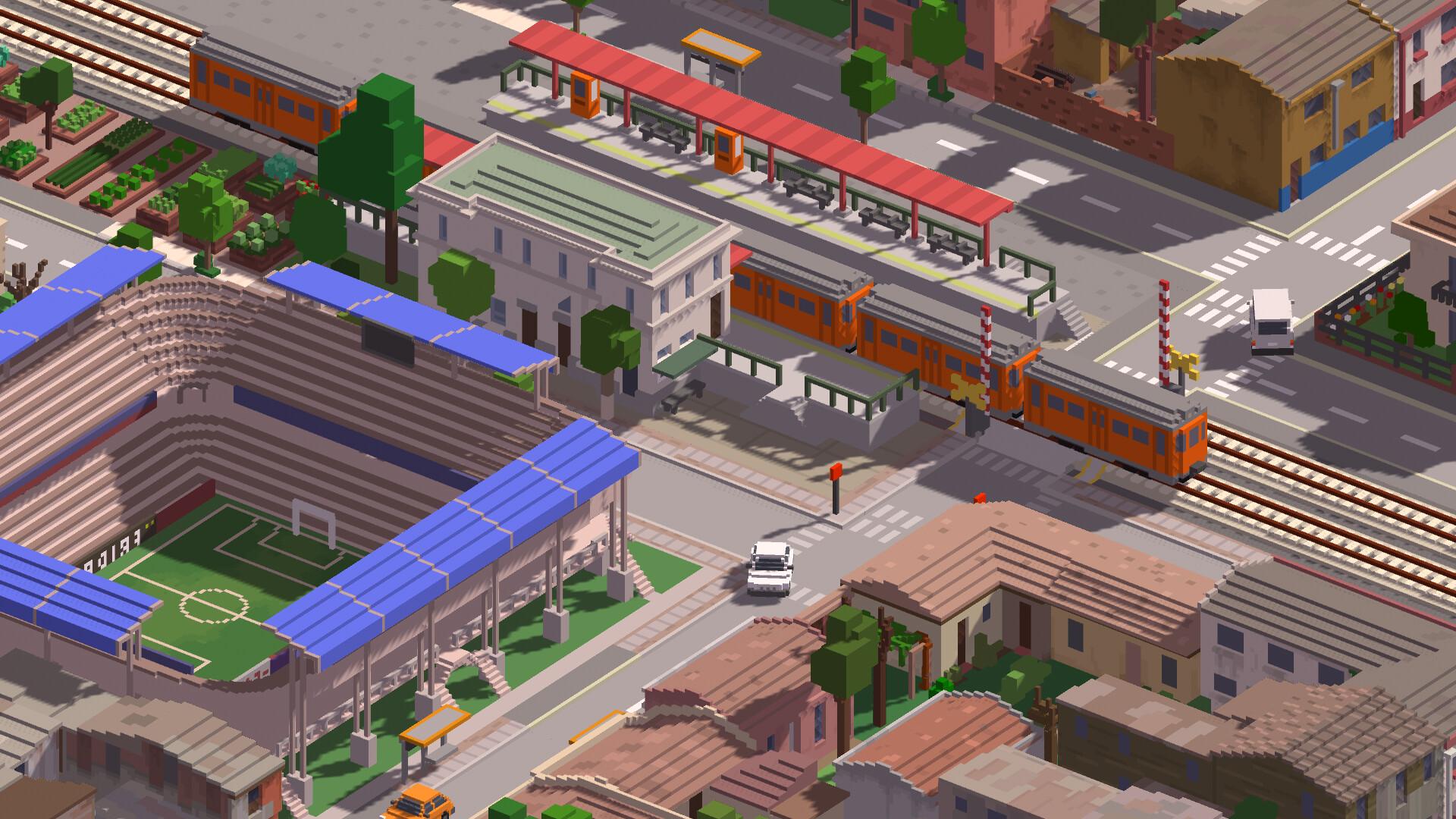 Urbek City Builder - Trains screenshot 2