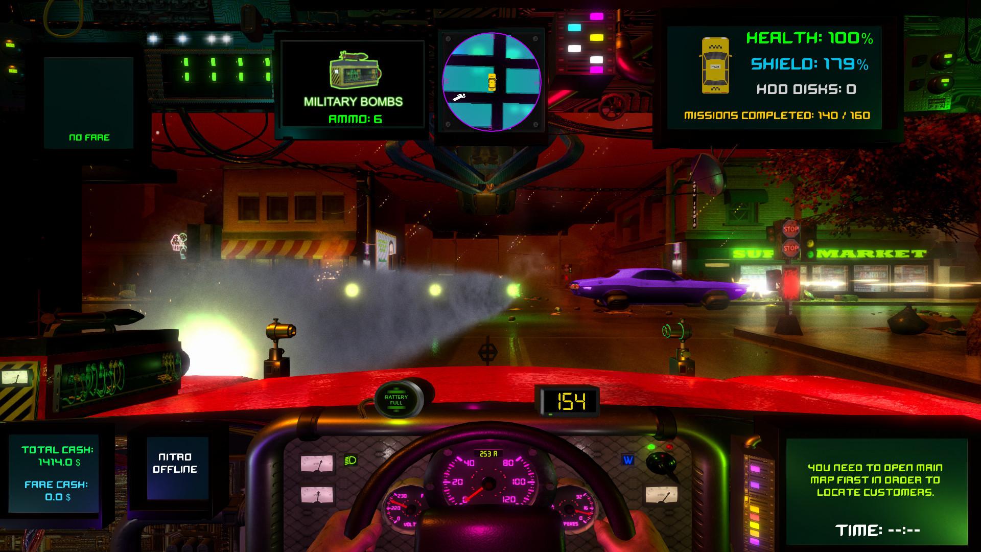 CyberTaxi screenshot 1