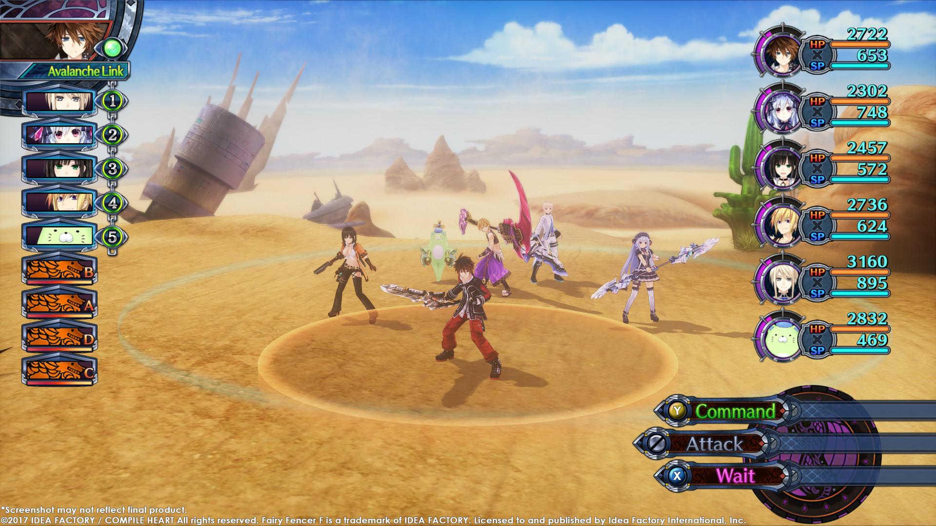 Fairy Fencer F Advent Dark Force screenshot 0
