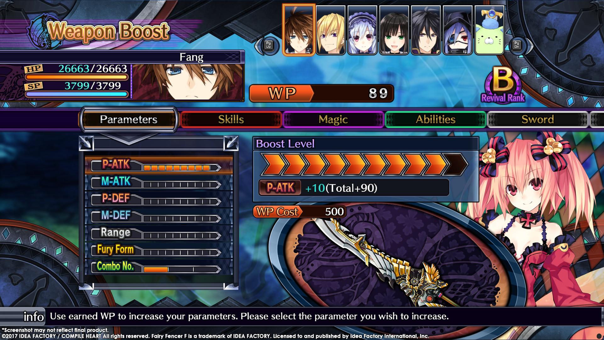 Fairy Fencer F Advent Dark Force screenshot 9