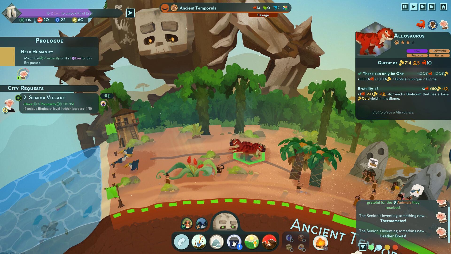 Reus 2 - Jurassic screenshot 0