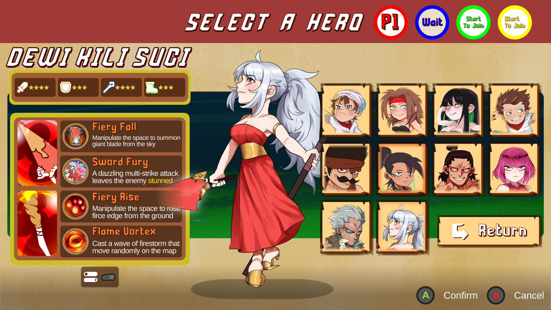 Unrivaled Heroes: 2.5D Brawler screenshot 11