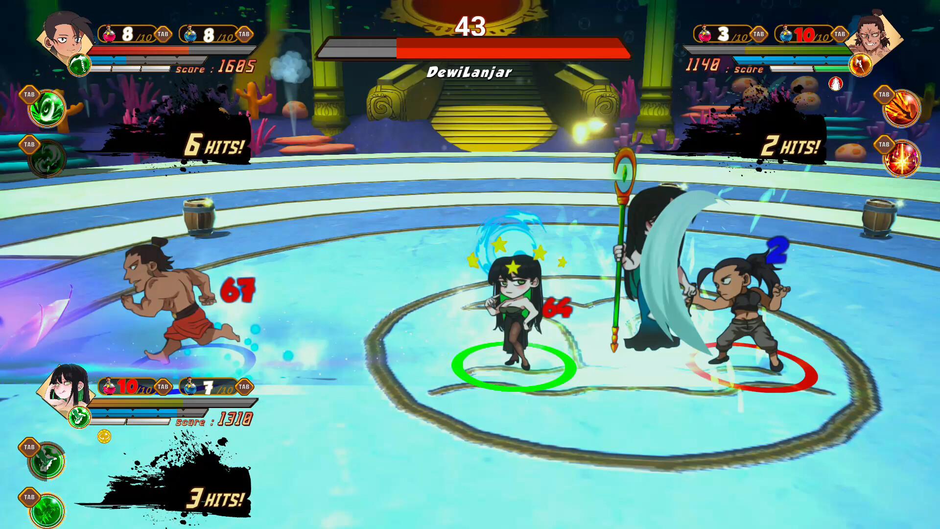Unrivaled Heroes: 2.5D Brawler screenshot 3