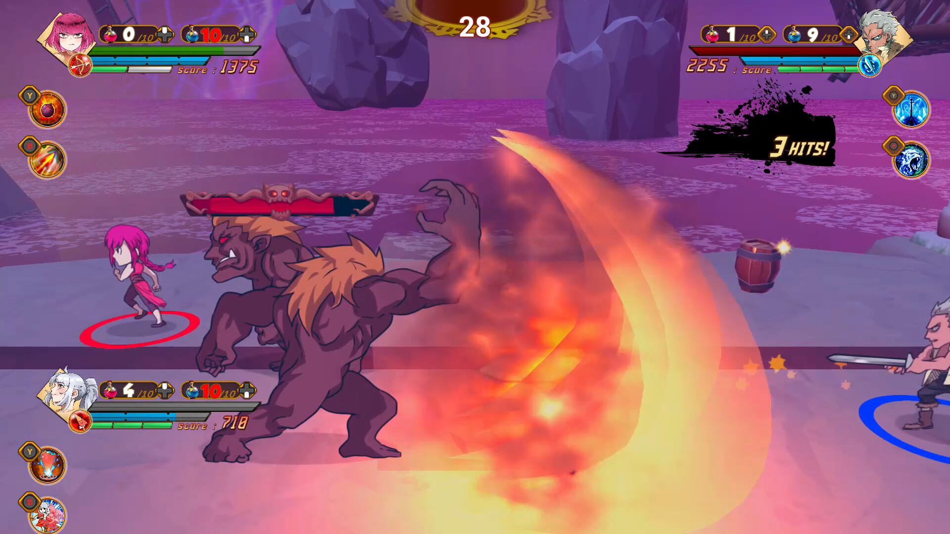 Unrivaled Heroes: 2.5D Brawler screenshot 5