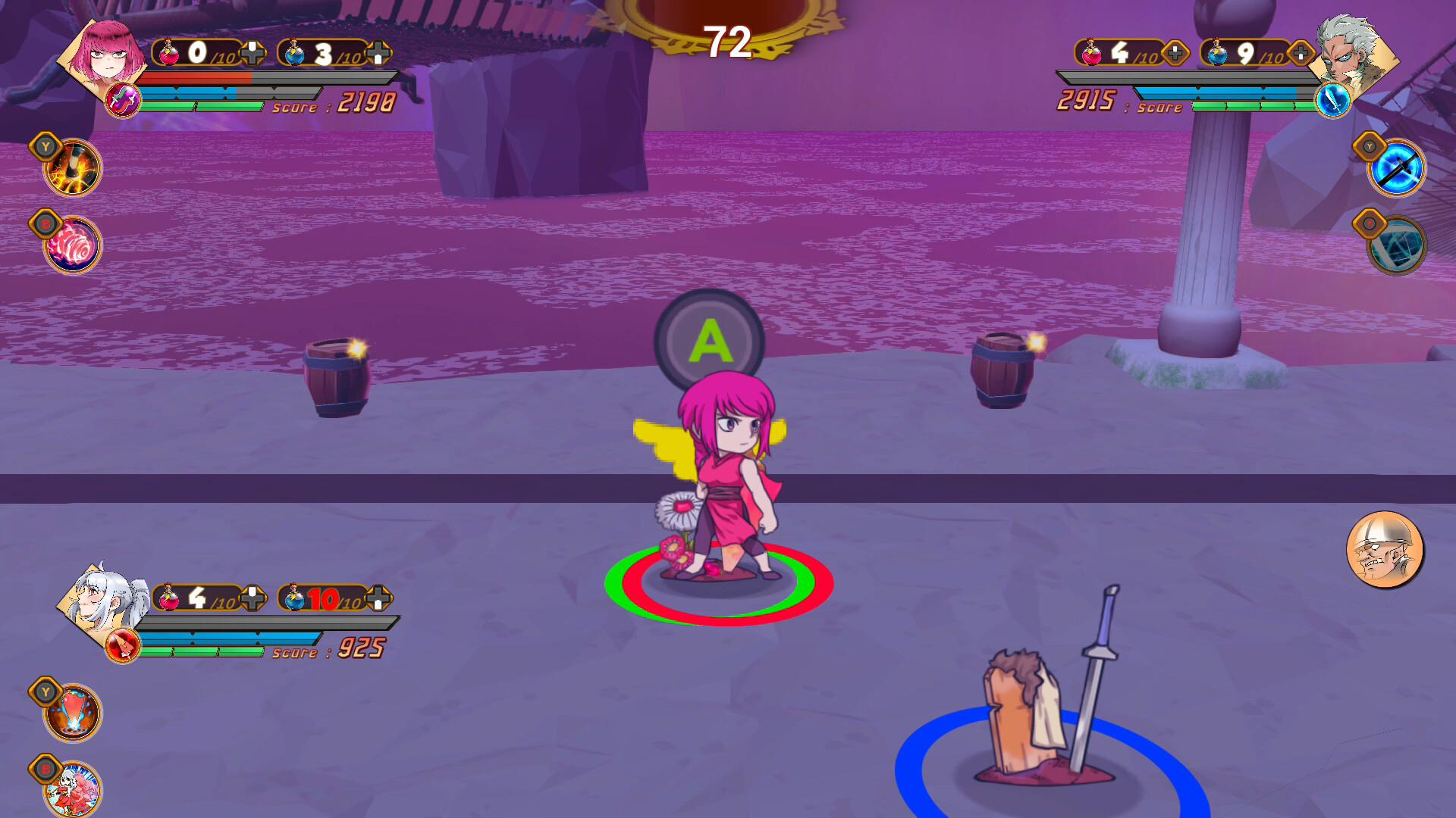 Unrivaled Heroes: 2.5D Brawler screenshot 7