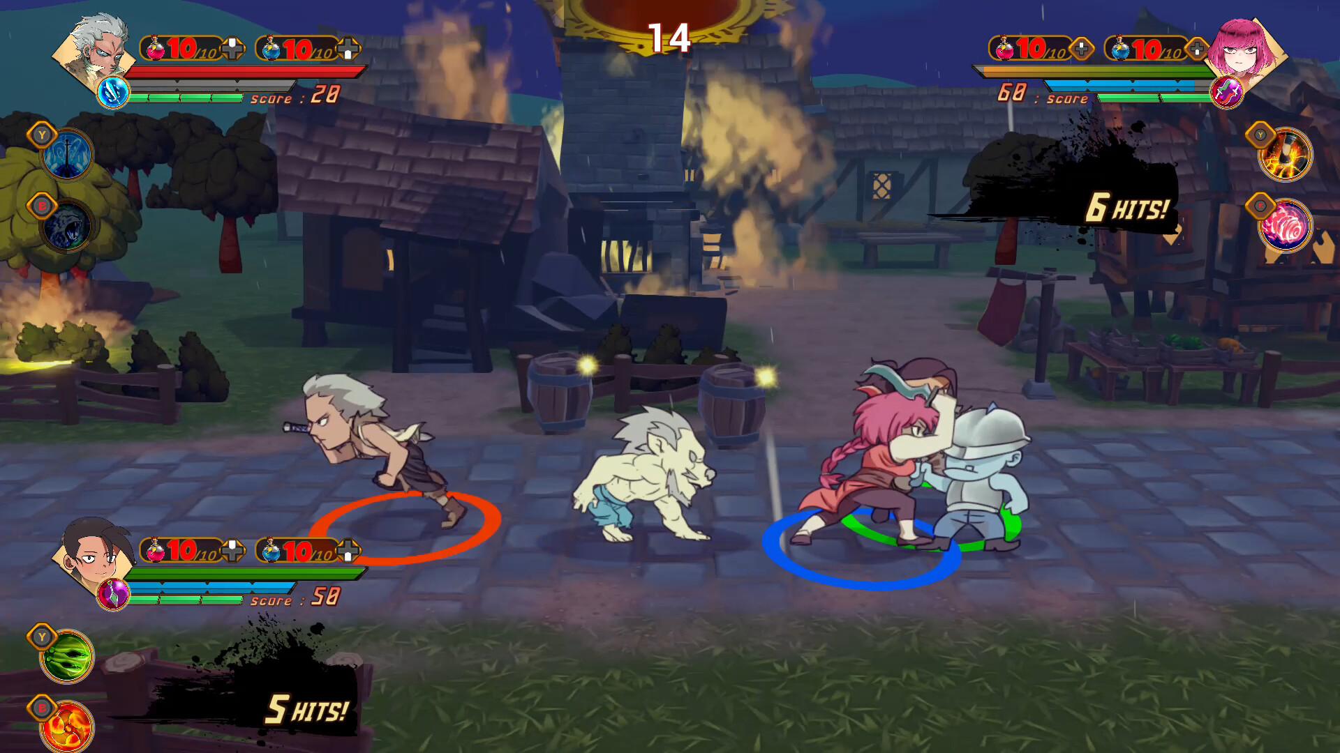 Unrivaled Heroes: 2.5D Brawler screenshot 8