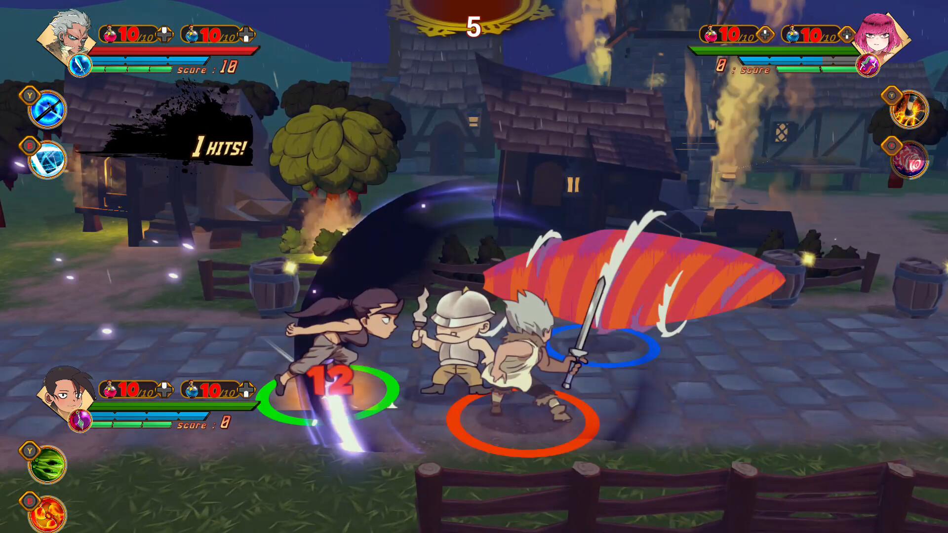 Unrivaled Heroes: 2.5D Brawler screenshot 9