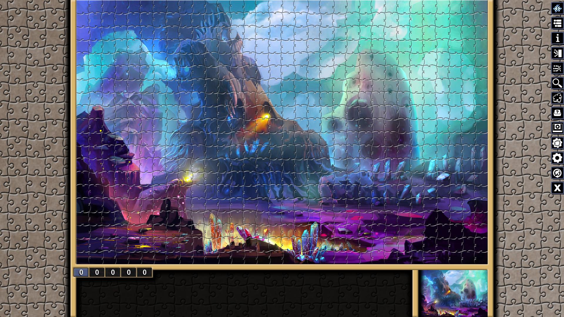 Pixel Puzzles Illustrations & Anime - Jigsaw Pack: Distant Worlds image