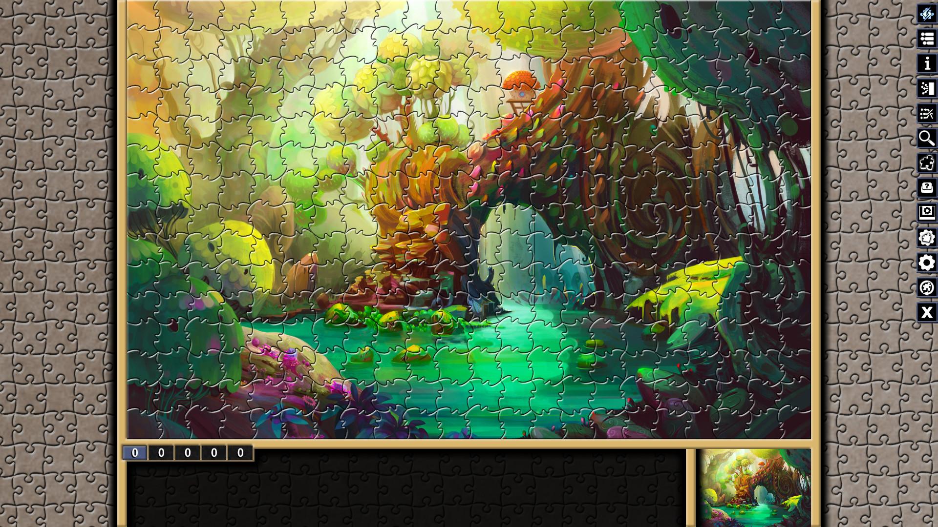 Pixel Puzzles Illustrations & Anime - Jigsaw Pack: Distant Worlds screenshot 3