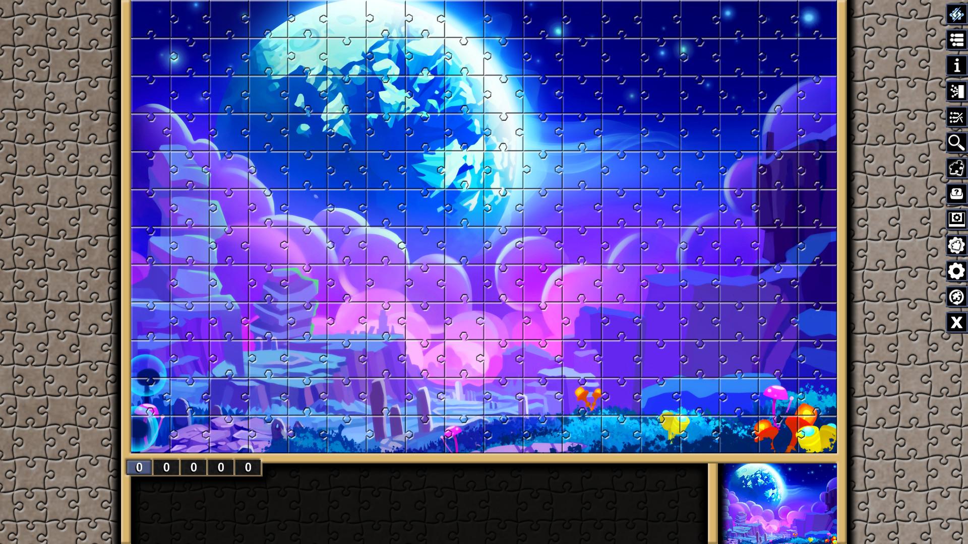 Pixel Puzzles Illustrations & Anime - Jigsaw Pack: Distant Worlds screenshot 5