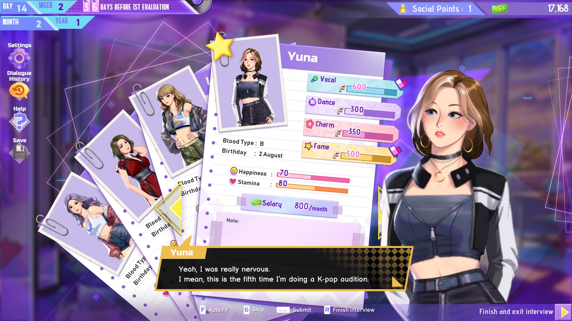 K-pop Idol Stories: Road to Debut screenshot 16