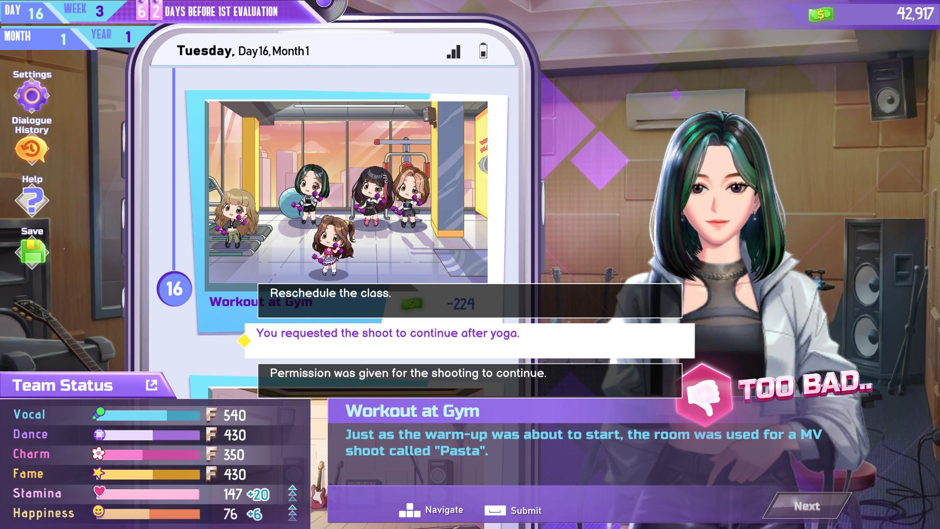 K-pop Idol Stories: Road to Debut screenshot 21
