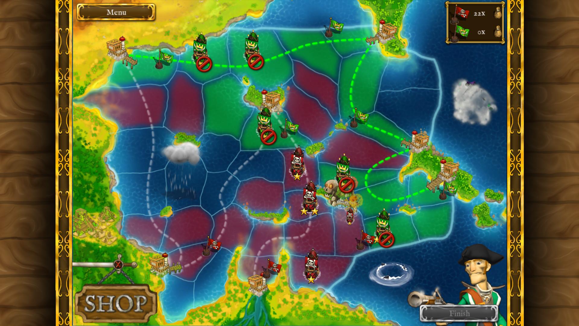 Pirates vs Corsairs: Davy Jones's Gold screenshot 1