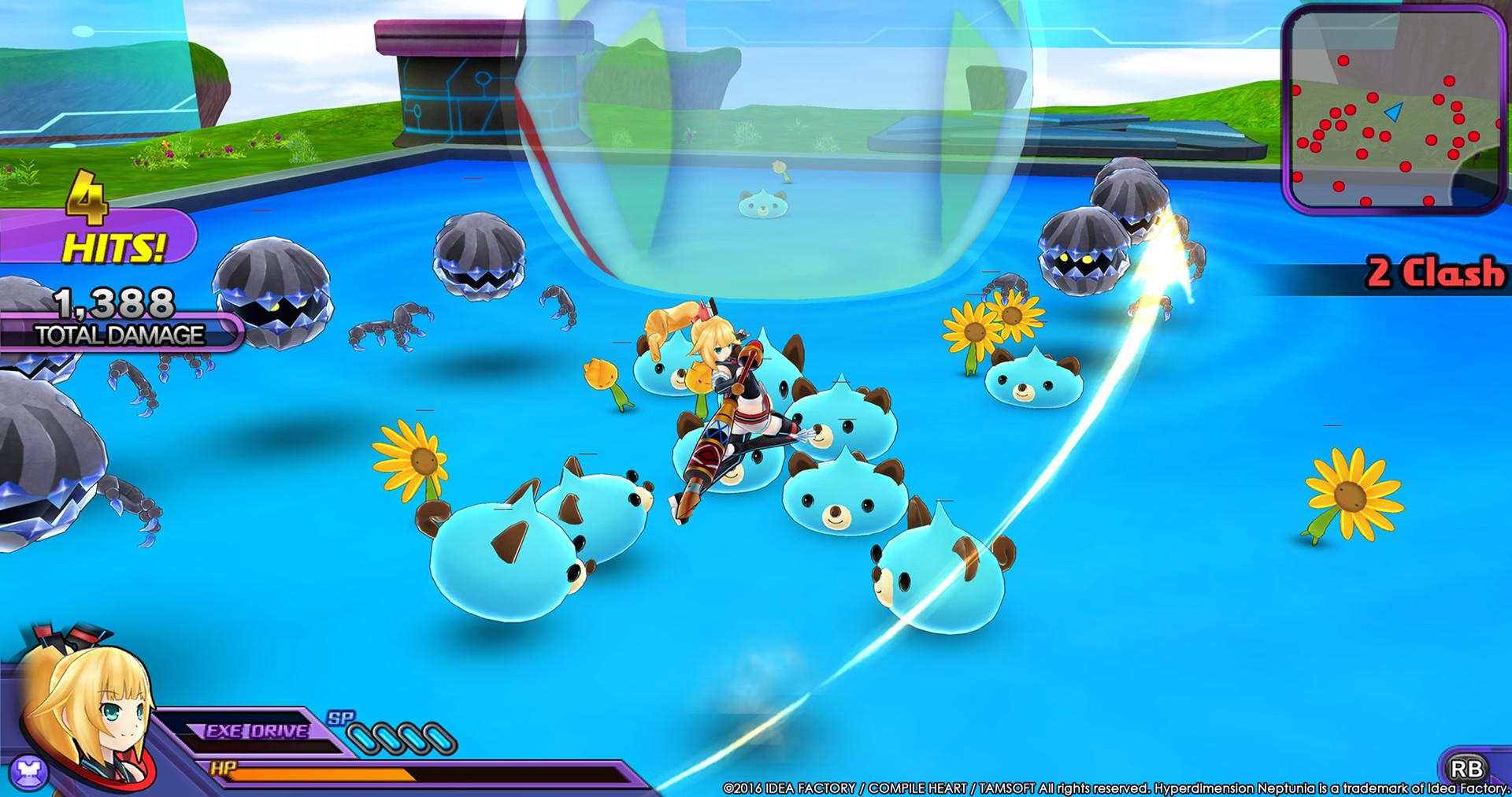 Hyperdimension Neptunia U: Action Unleashed screenshot 1