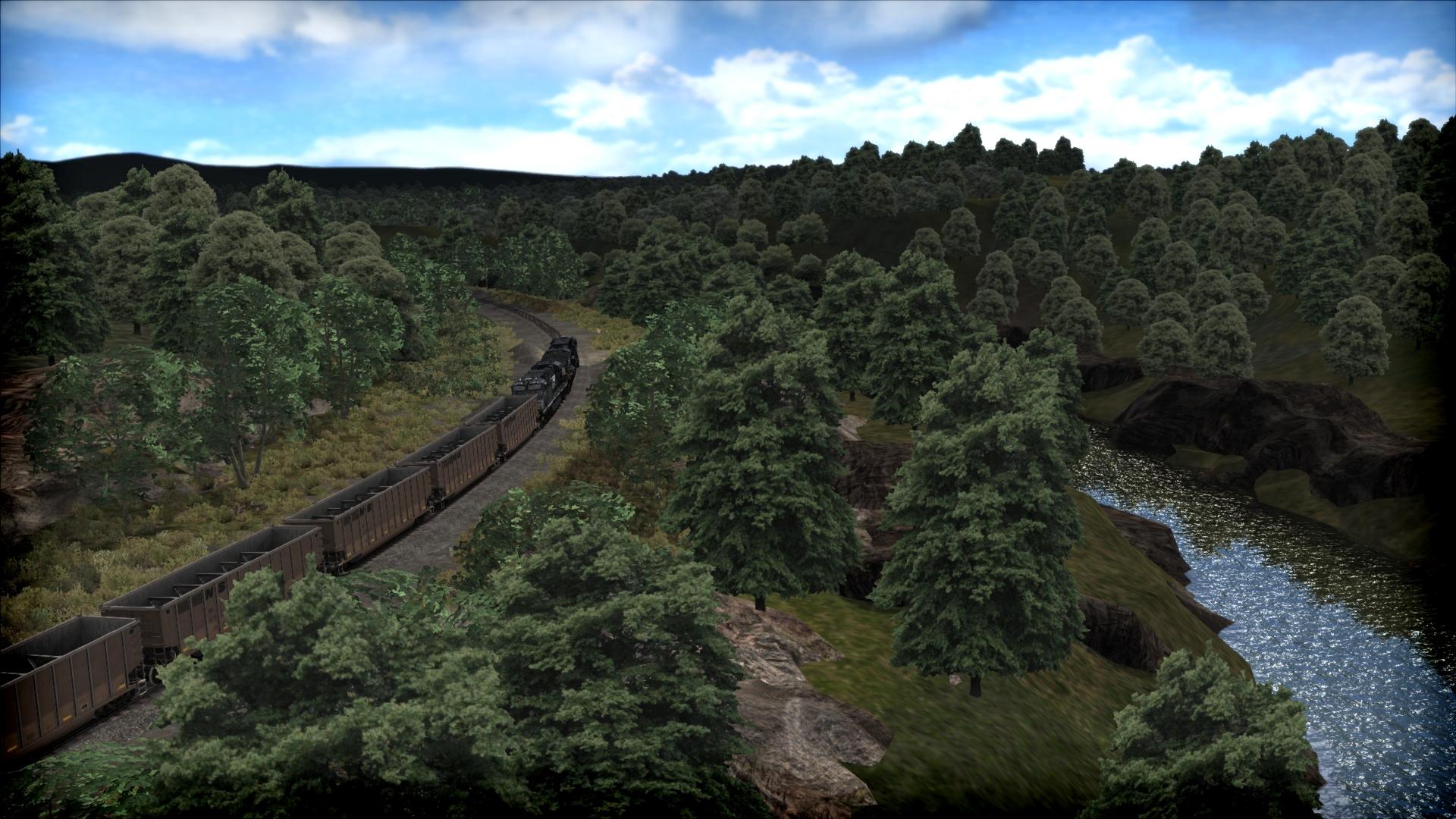 Train Simulator: Norfolk Southern Coal District Route Add-On screenshot 1
